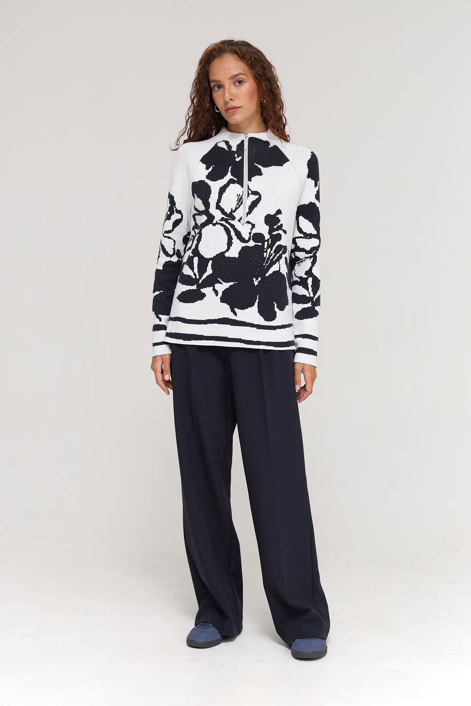 Брюки классические Monari темно-синие