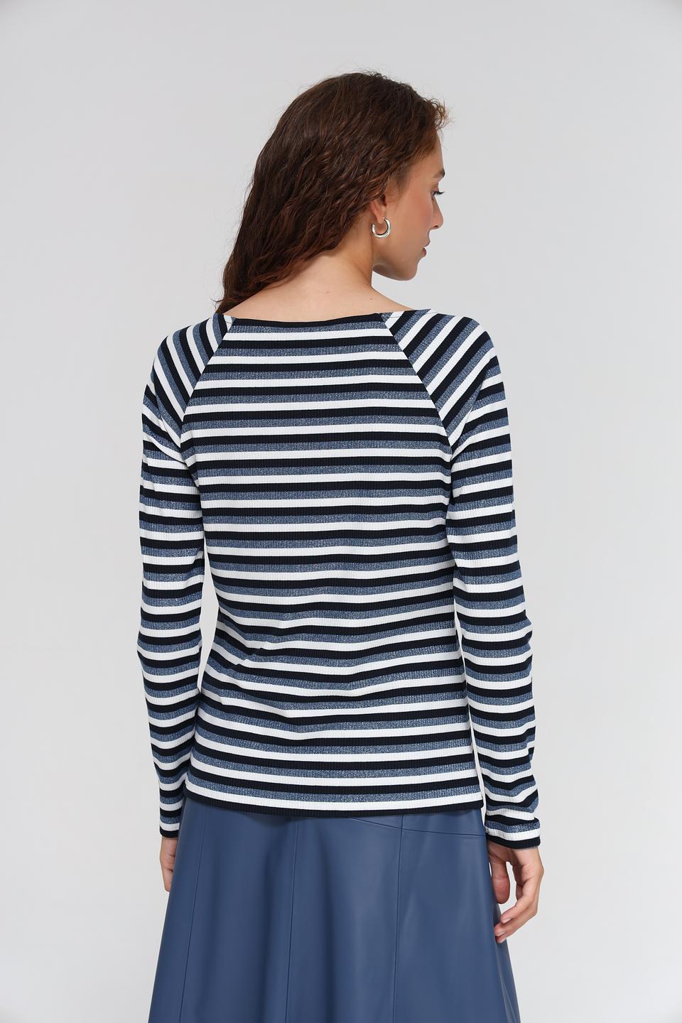 Лонгслив Monari в полоску