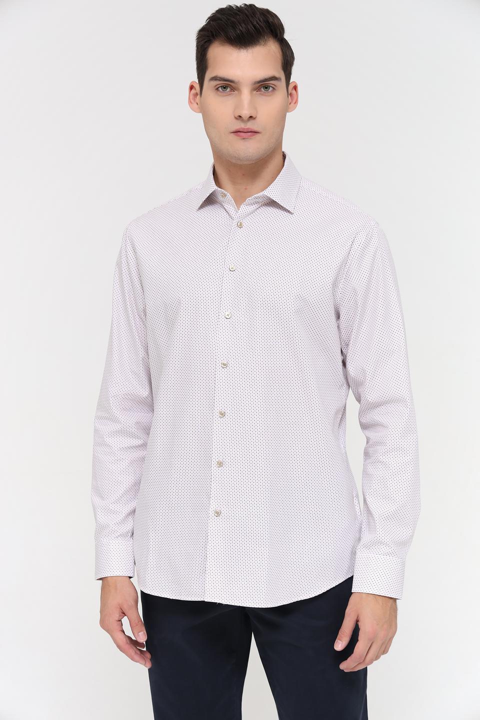 Рубашка Seidensticker Shaped светло-серая