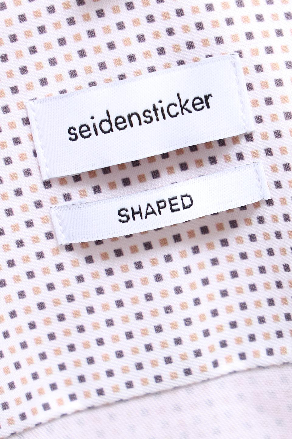 Рубашка Seidensticker Shaped светло-серая