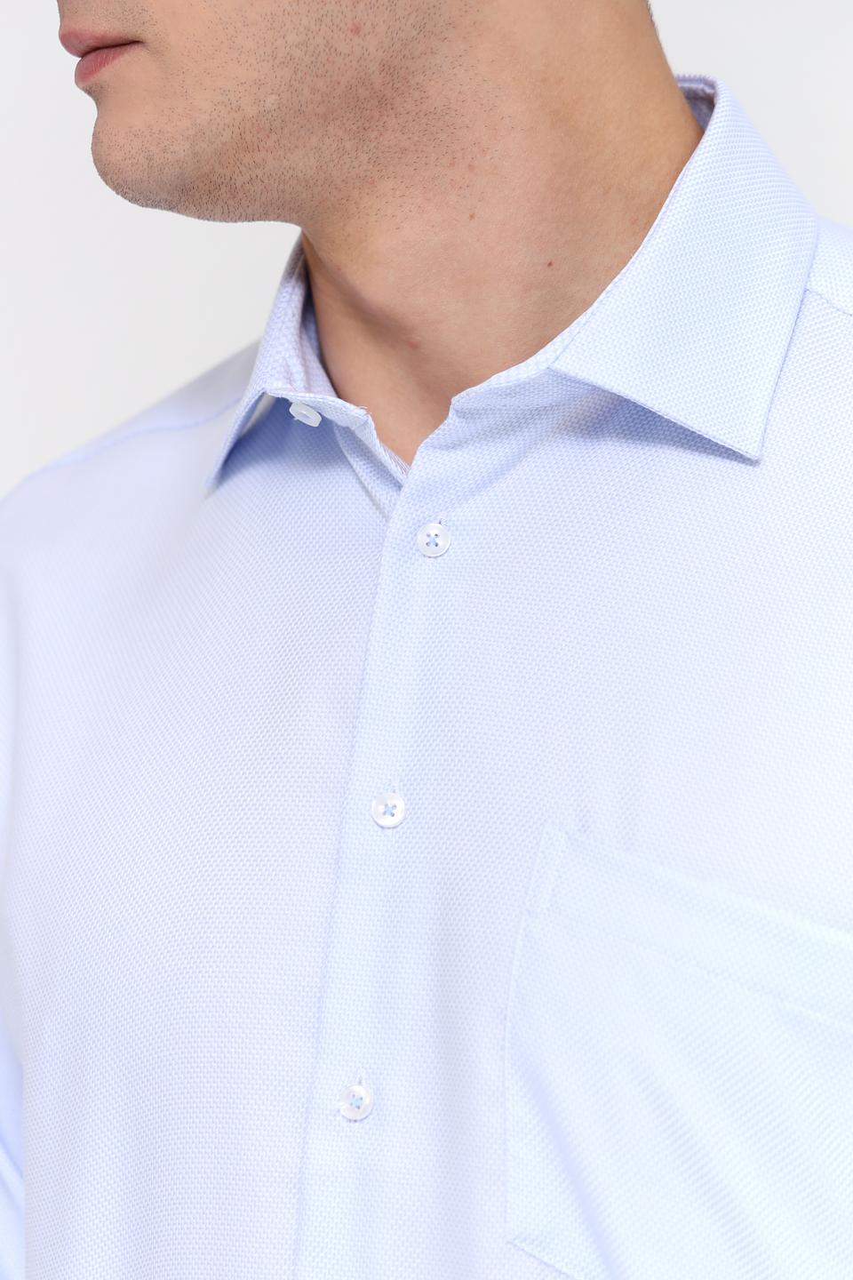 Рубашка Seidensticker голубая Regular