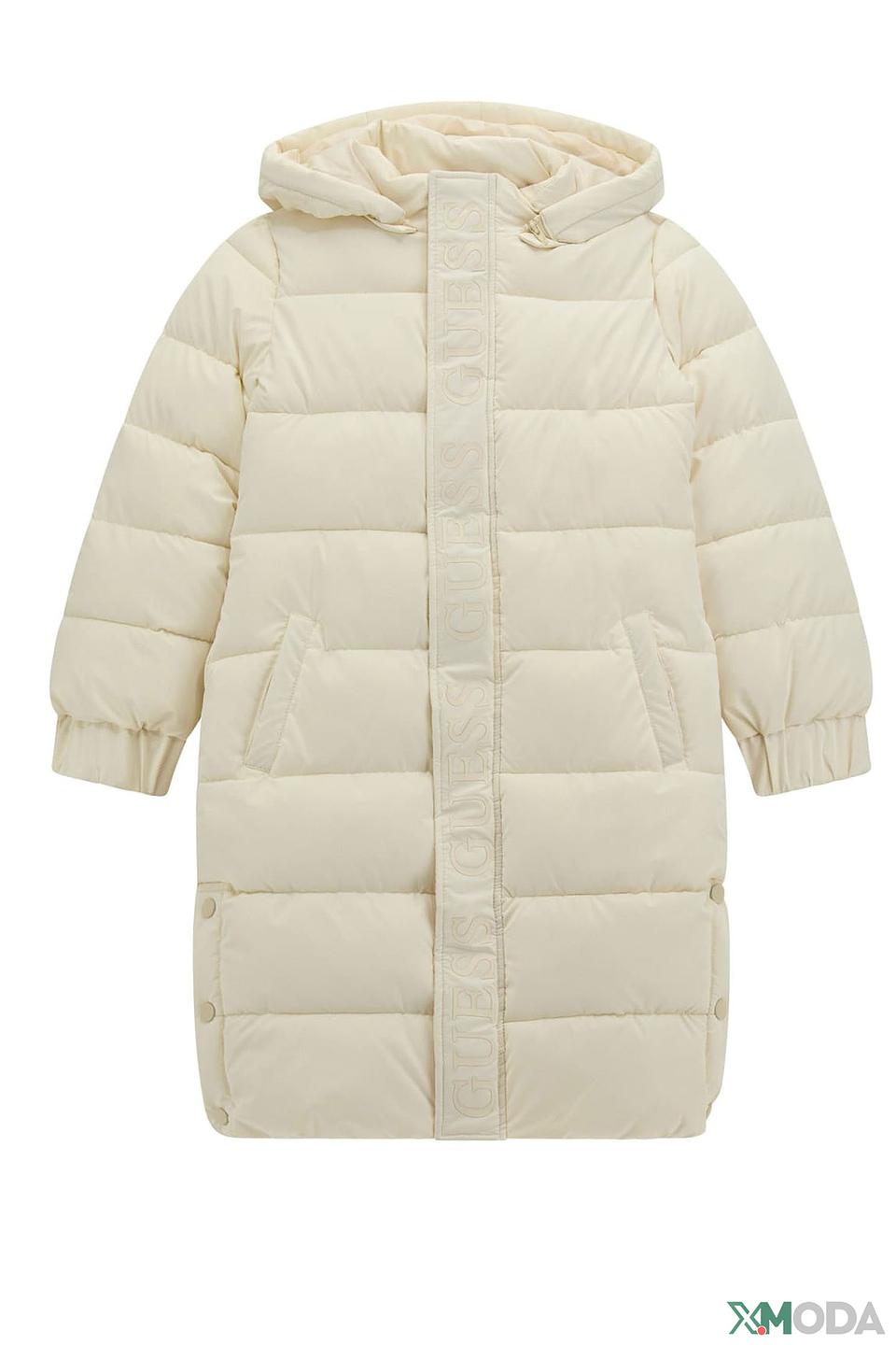 Пальто Guess дев. кремовый
