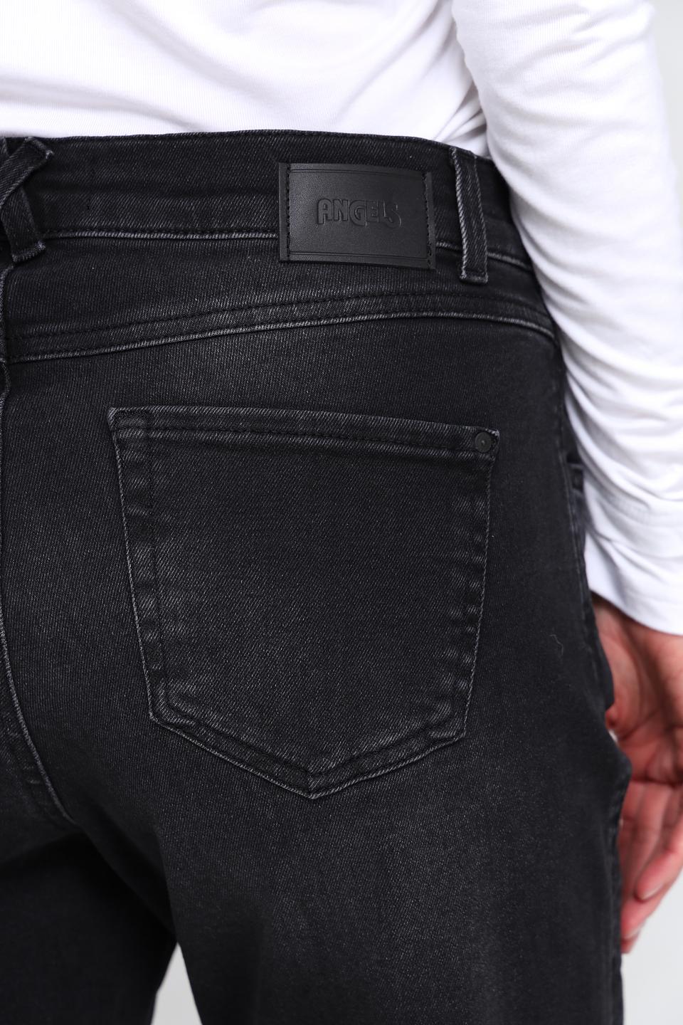 Джинсы Angels серый укороченные