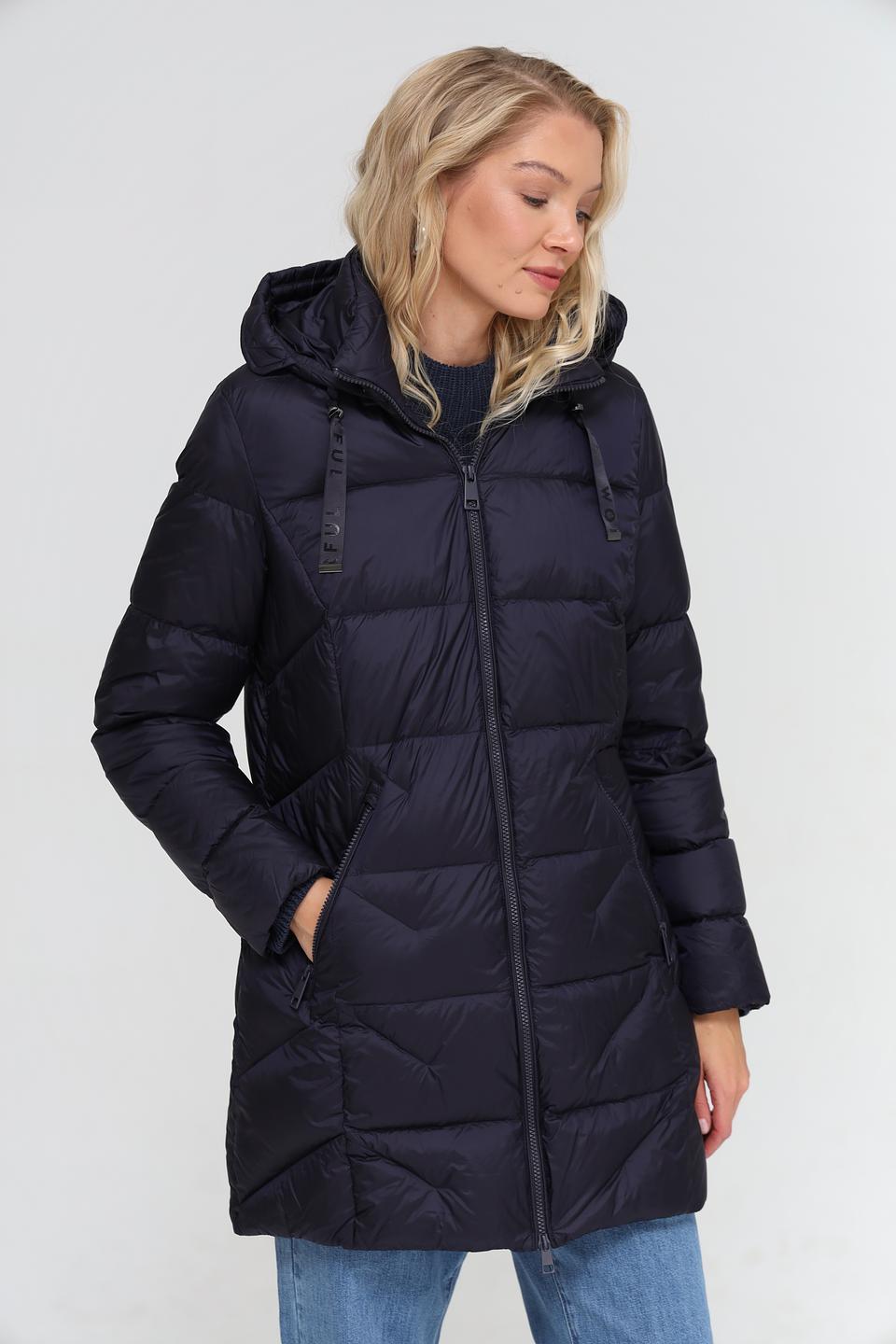 Куртка Barbara Lebek стеганая тёмно-синяя