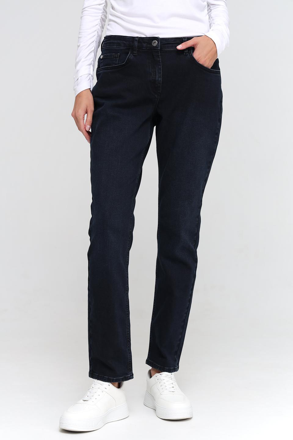 Джинсы Ppep. прямые тёмно-синие