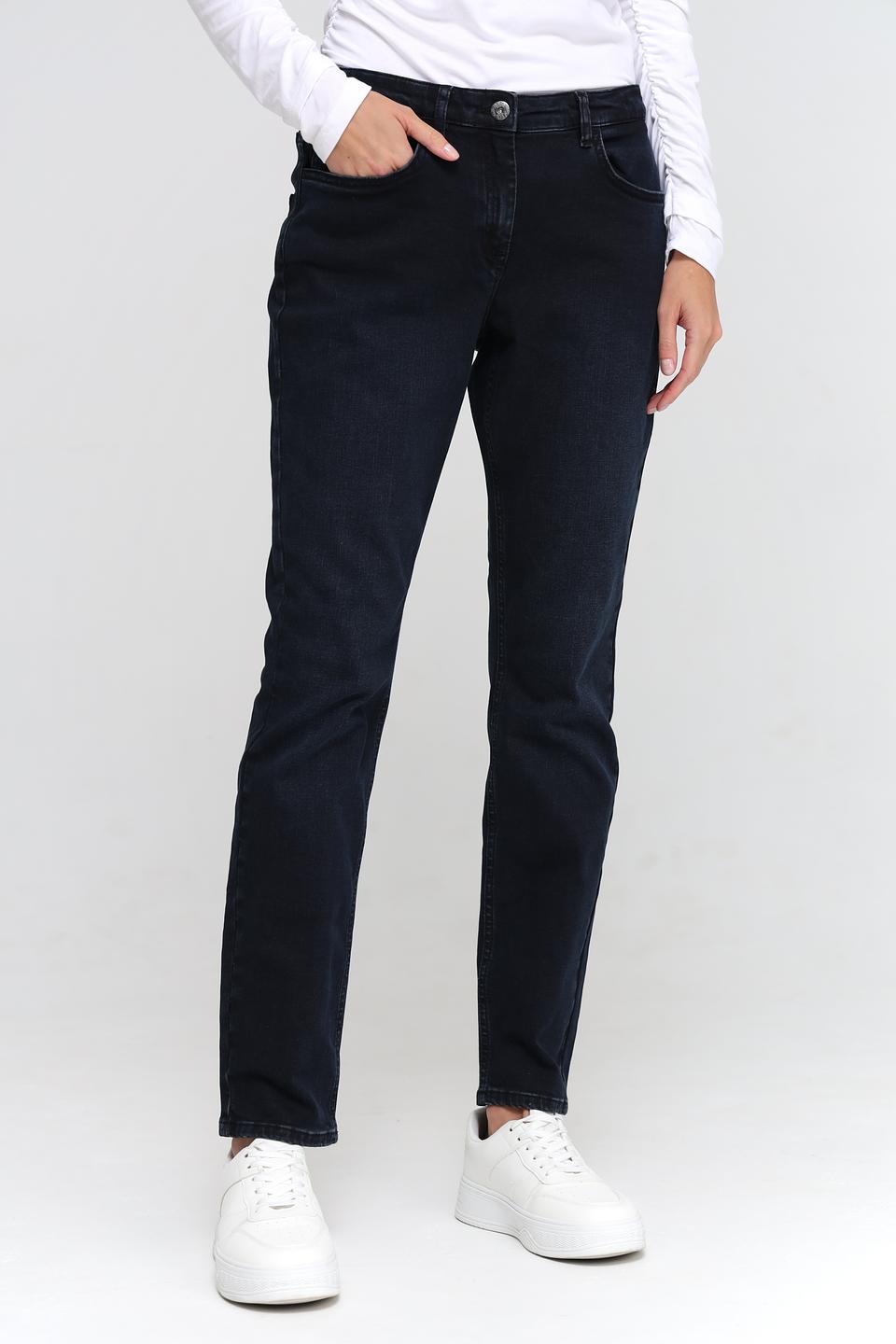 Джинсы Ppep. прямые тёмно-синие