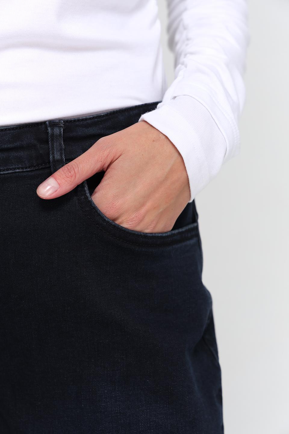 Джинсы Ppep. прямые тёмно-синие