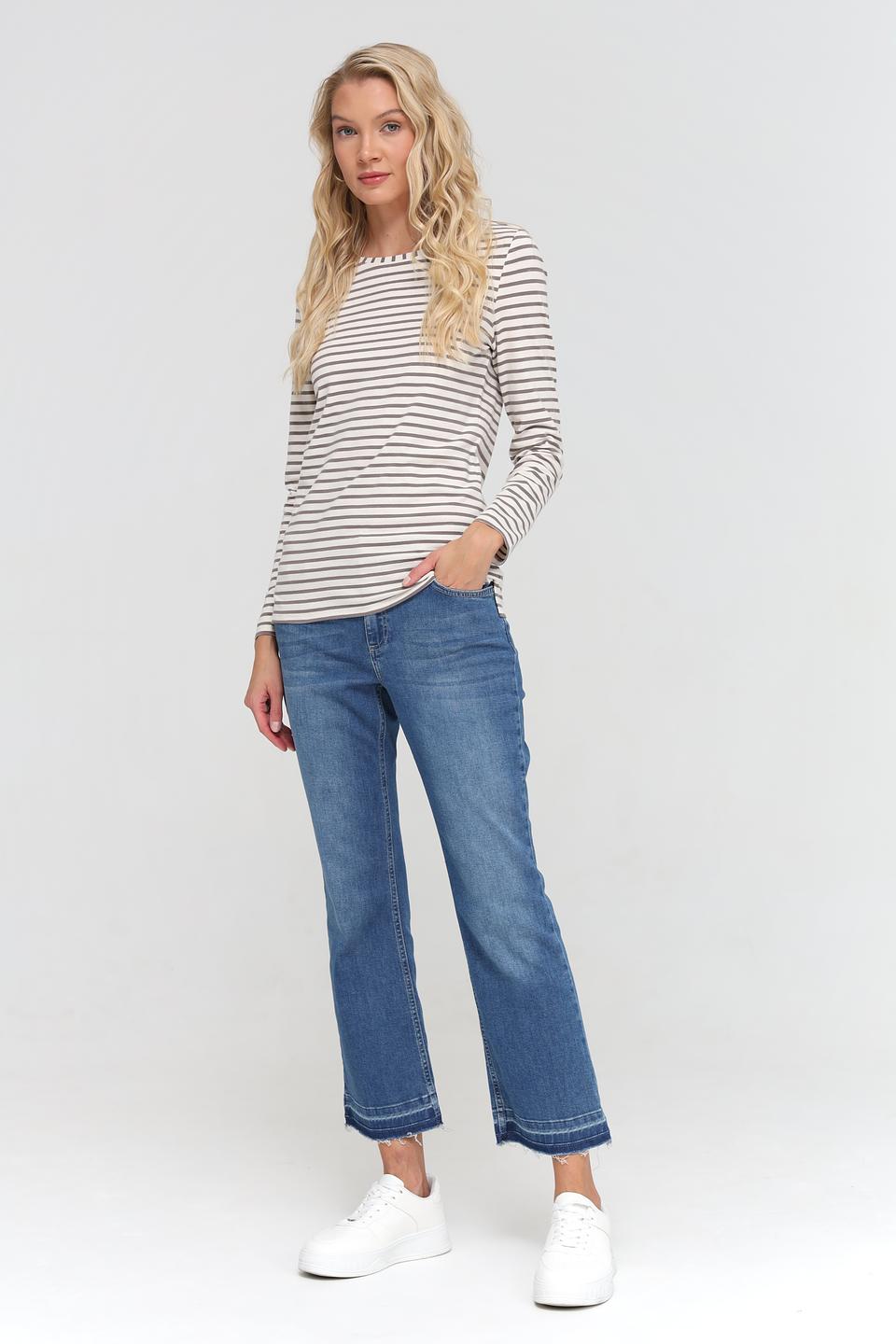 Джинсы Oui клеш синие