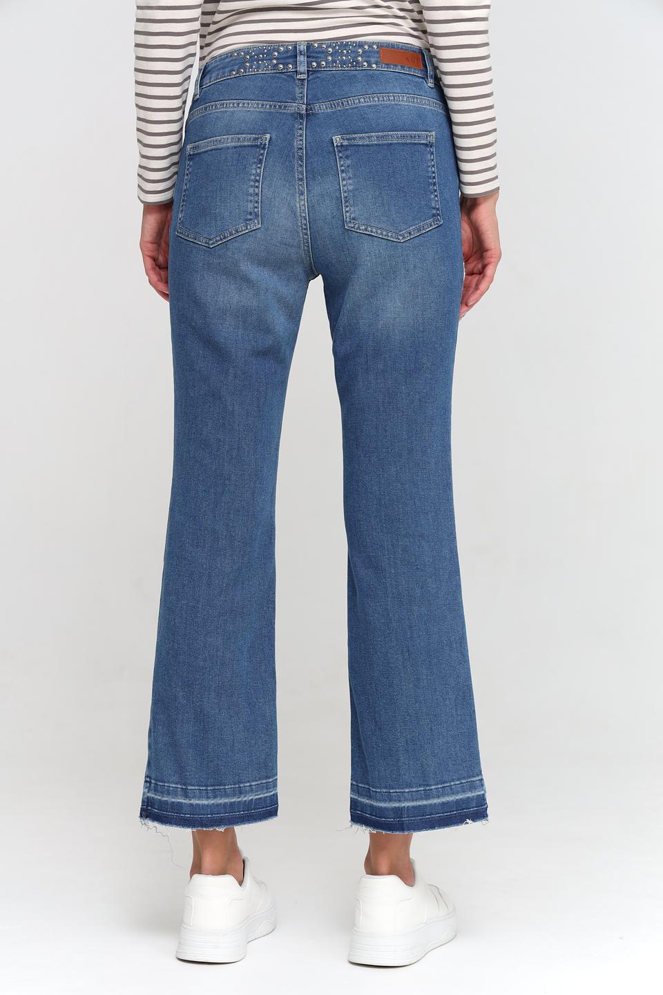 Джинсы Oui клеш синие