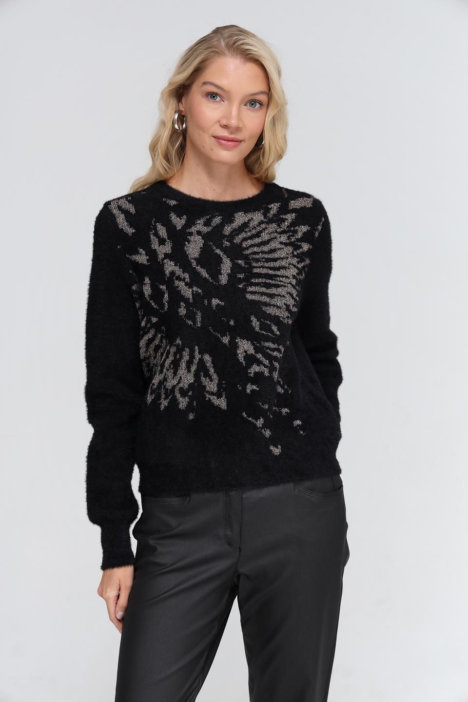 Пуловер Taifun с узором