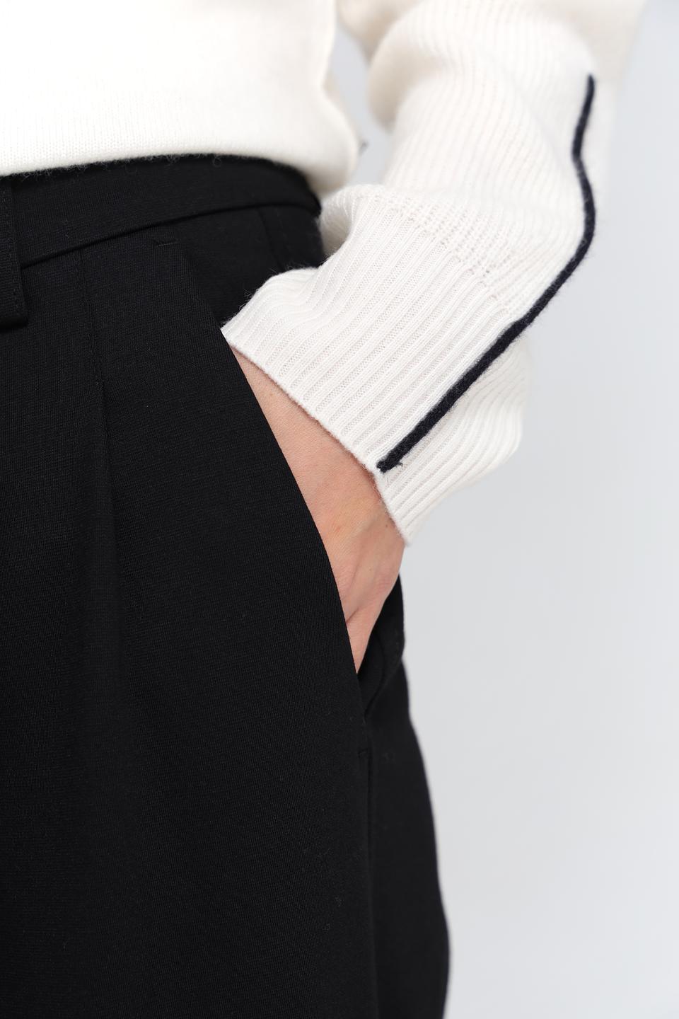 Брюки классические Oui чёрные