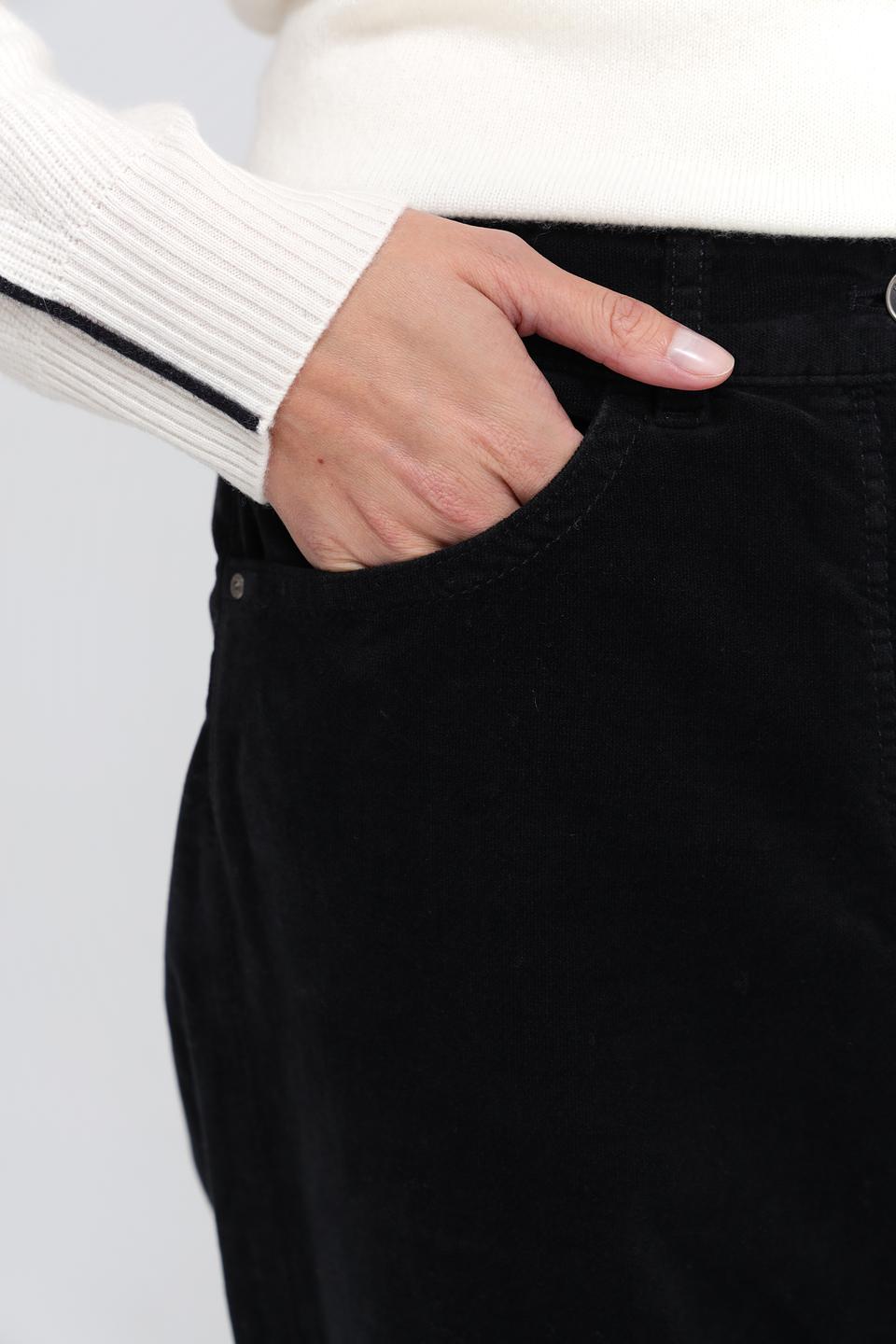 Брюки вельветовые Marc Cain чёрные