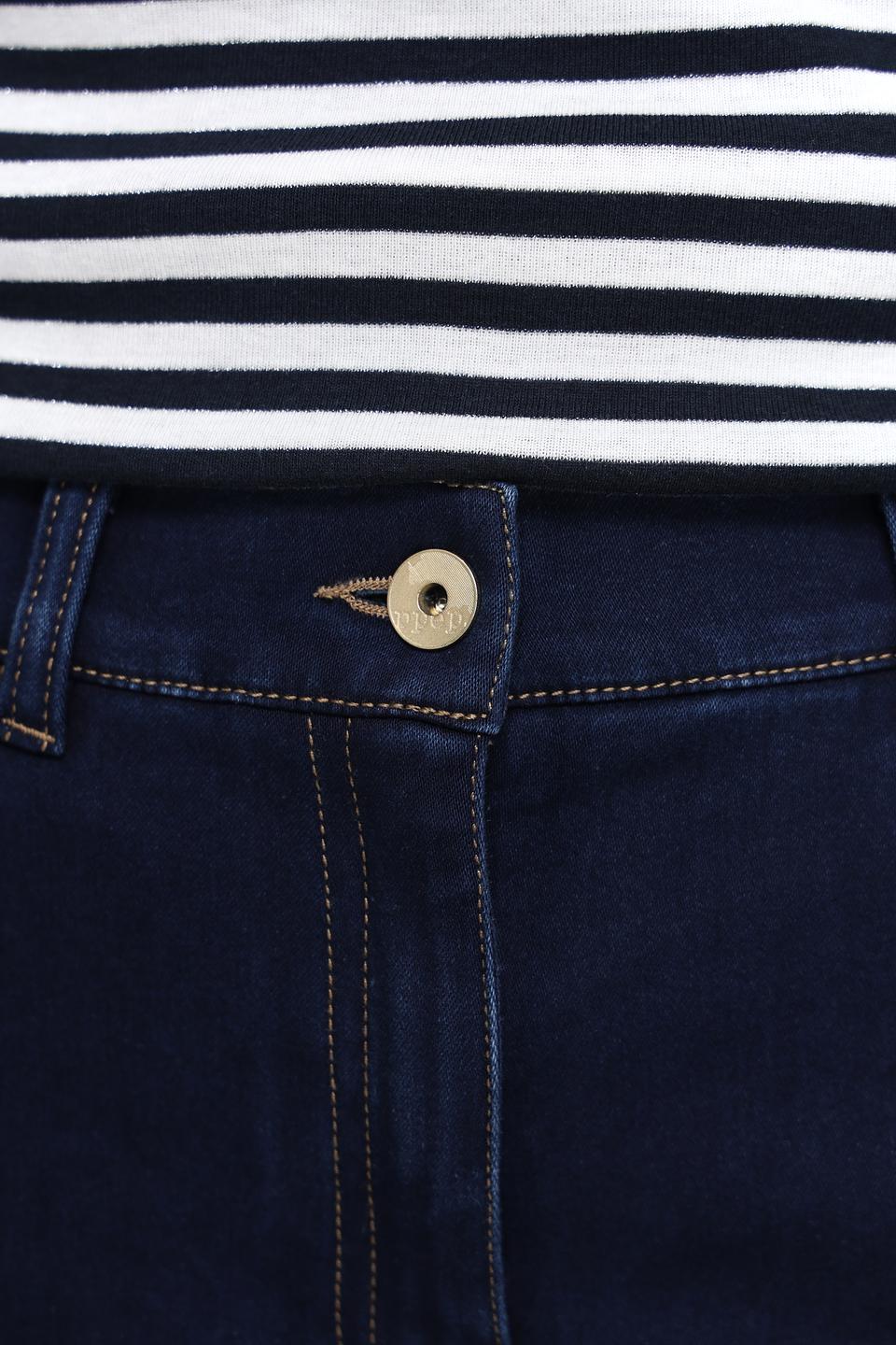 Джинсы Ppep. прямого кроя синие