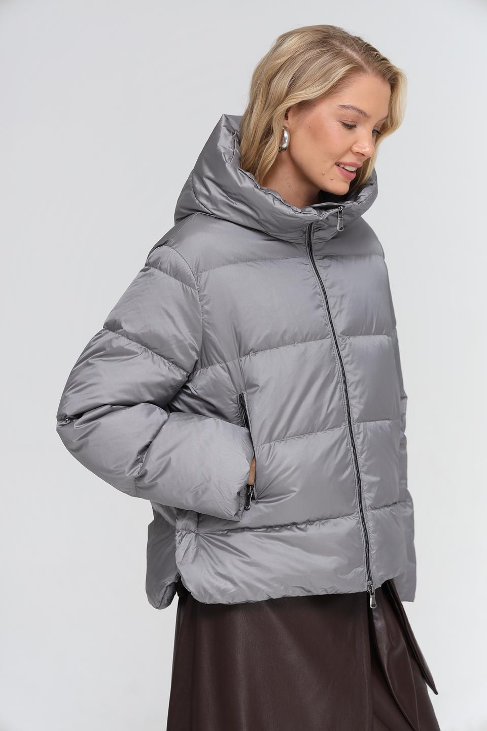 Куртка Luisa Cerano серая стеганая