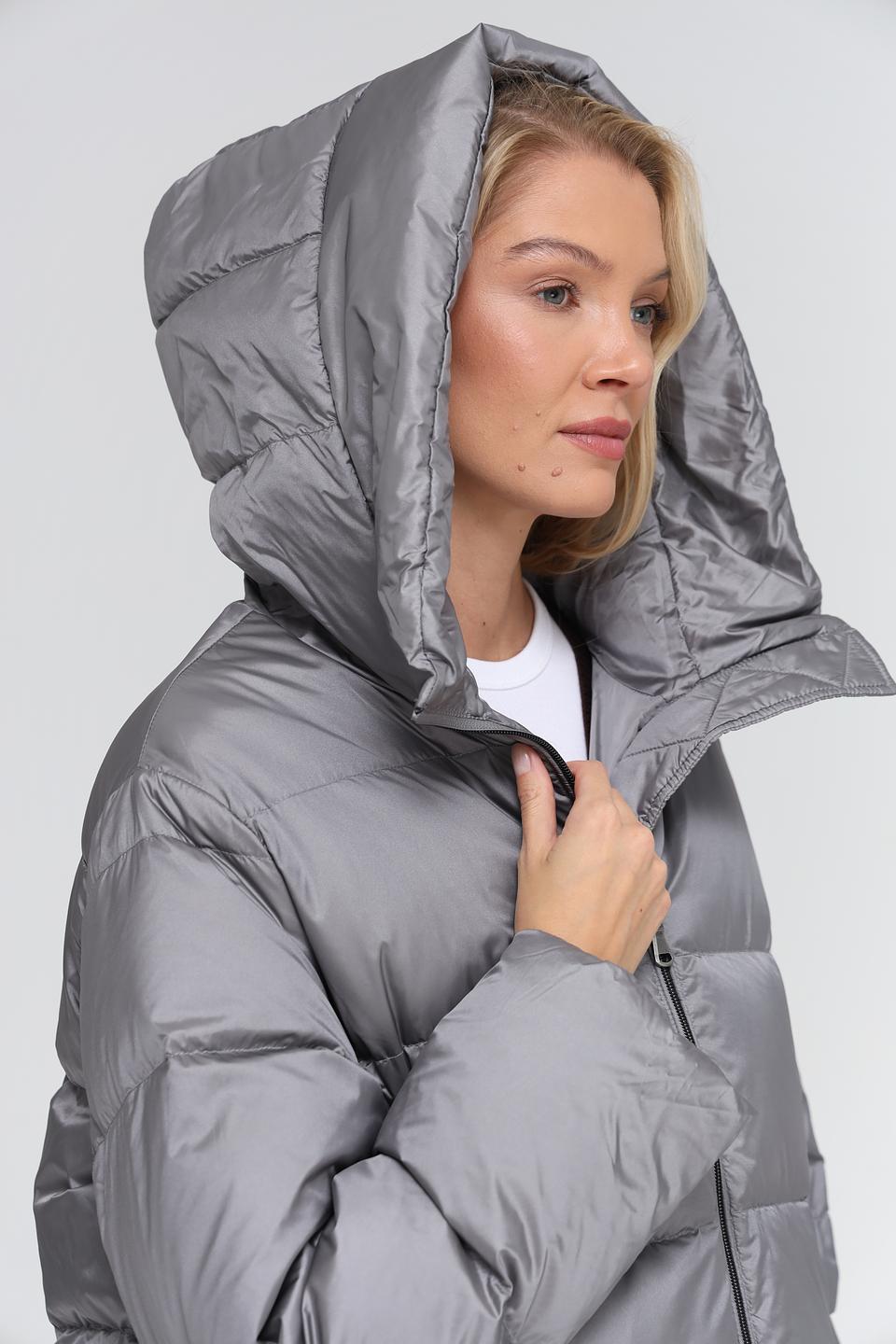 Куртка Luisa Cerano серая стеганая