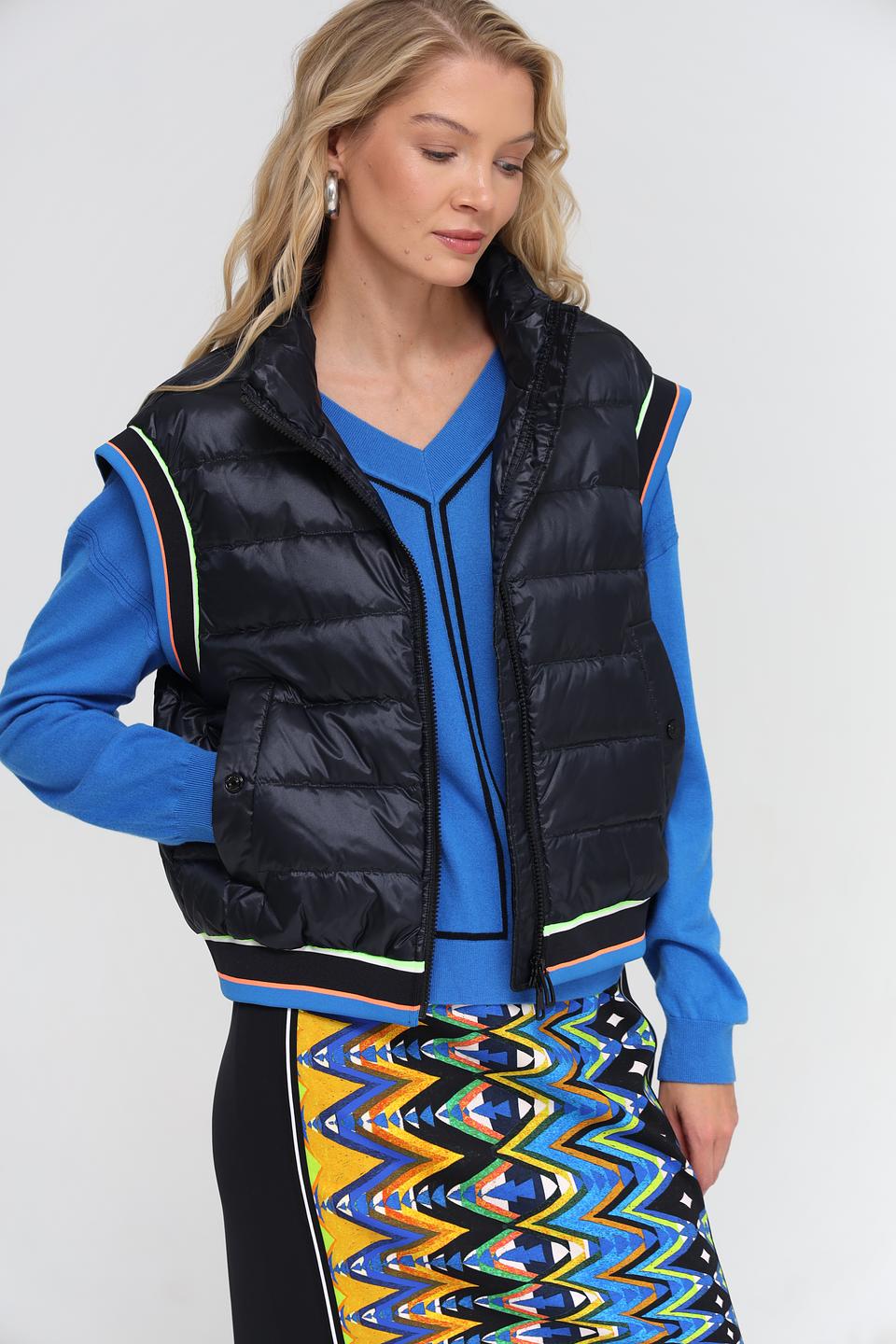 Жилет Marc Cain стеганый черный