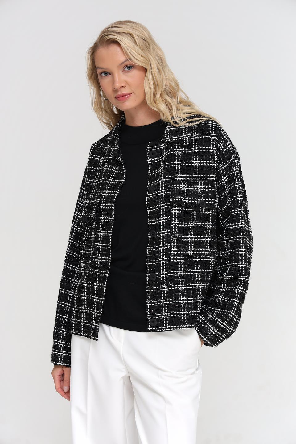 Жакет UNQ в клетку