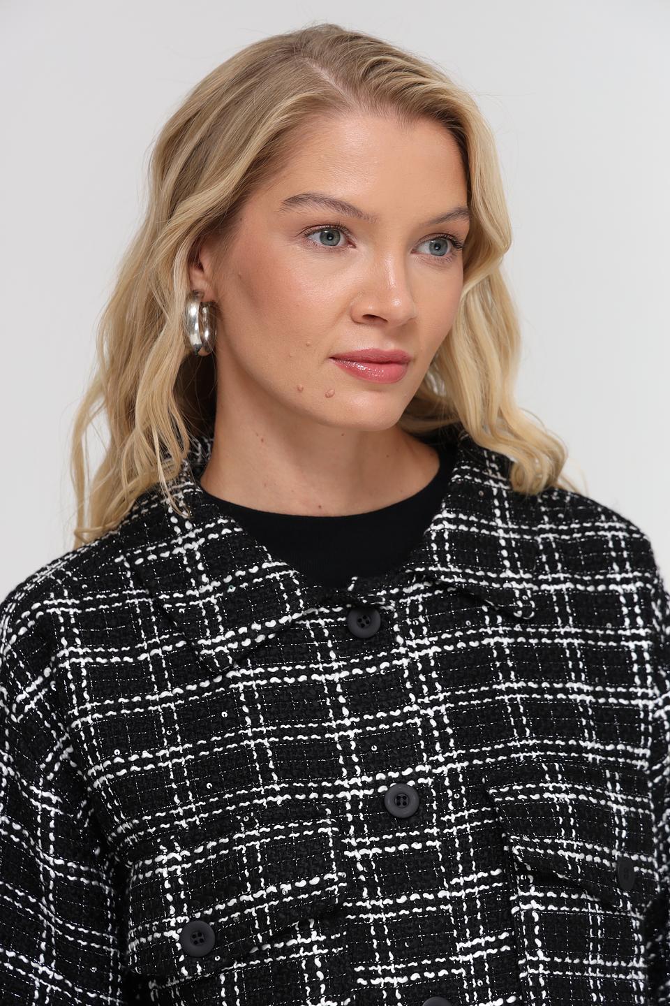 Жакет UNQ в клетку