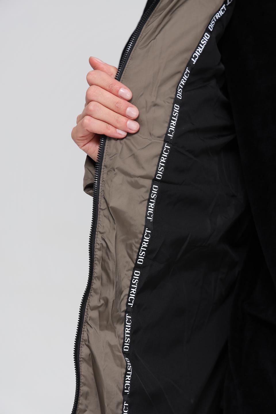 Куртка District стеганая хаки