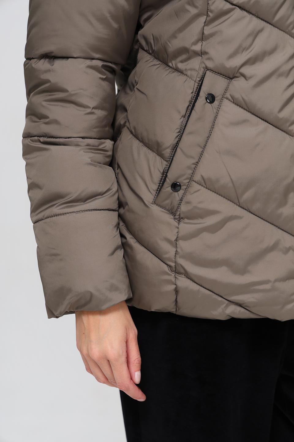 Куртка District стеганая хаки