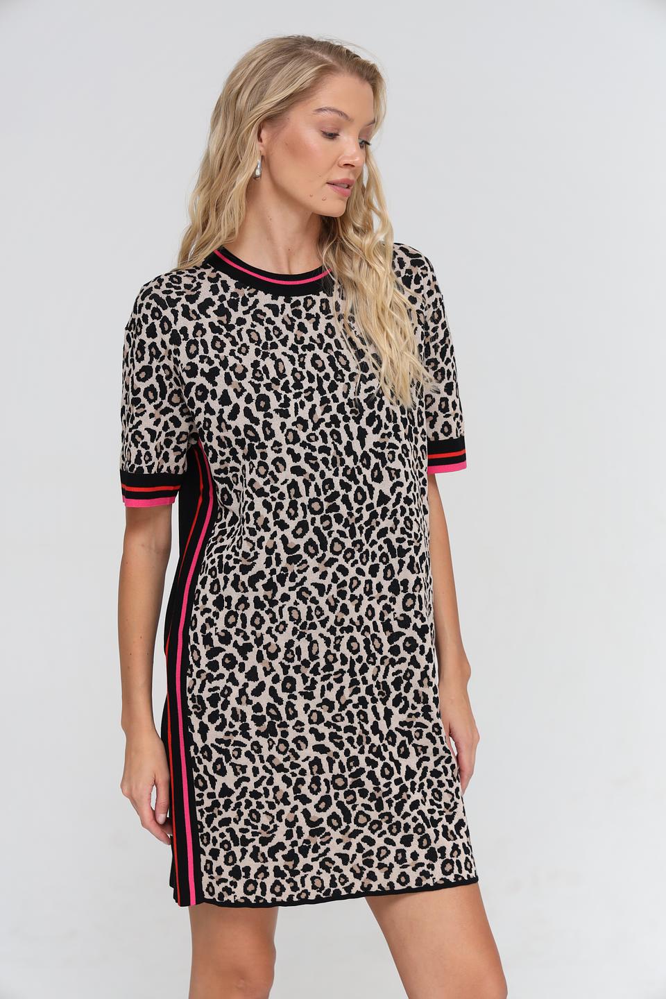 Платье Marc Cain леопардовый принт