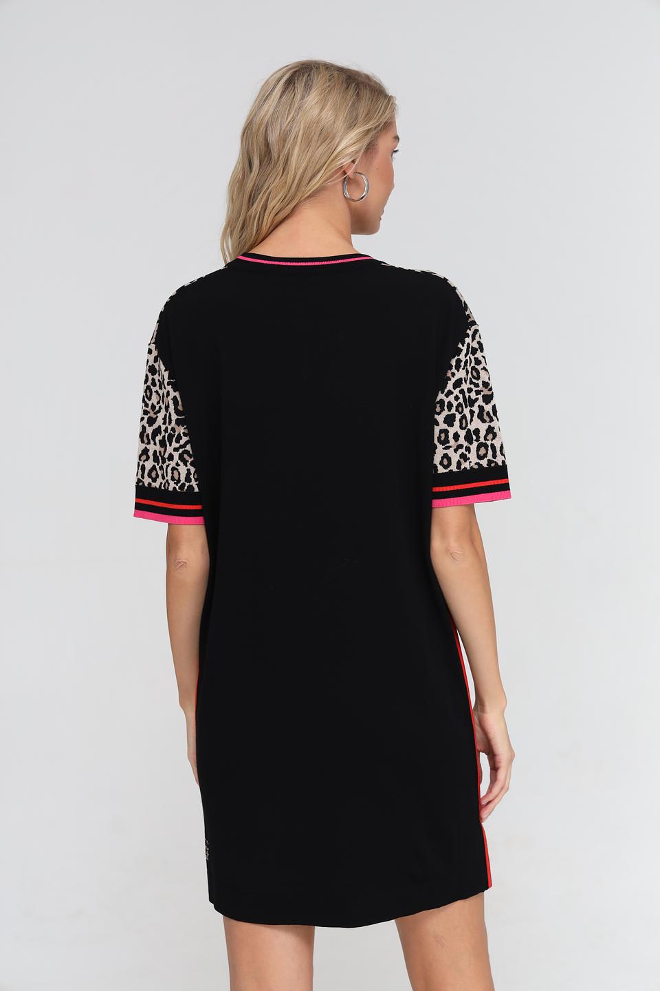 Платье Marc Cain леопардовый принт