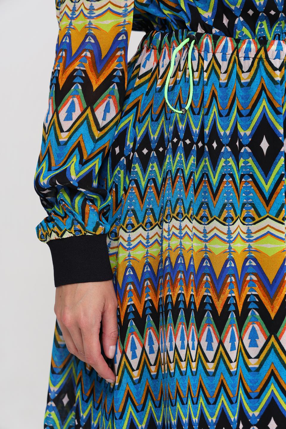 Платье Marc Cain с геометрическим принтом