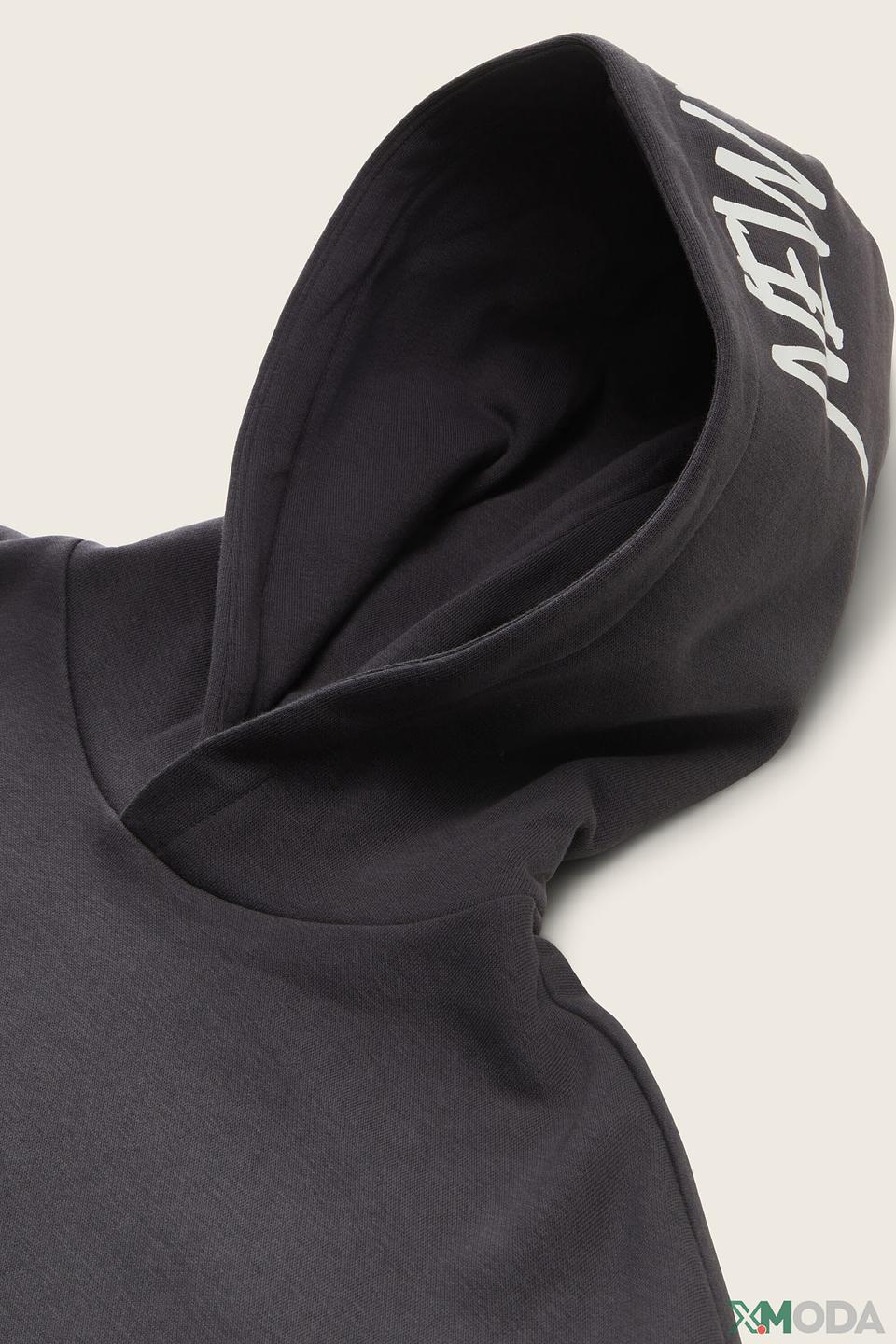 Свитшот Tom Tailor с надписью New York серый