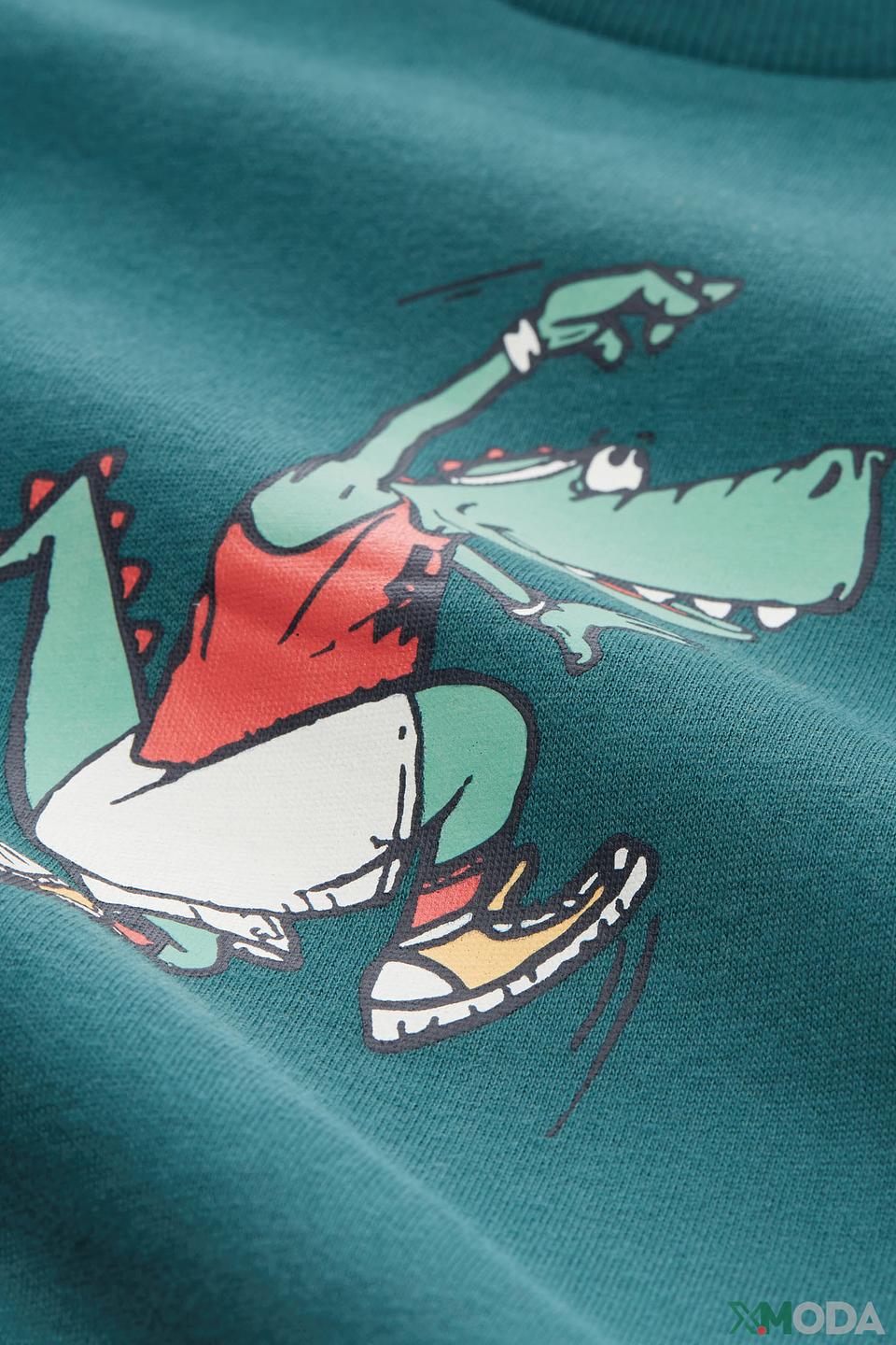 Свитшот Tom Tailor с динозавром