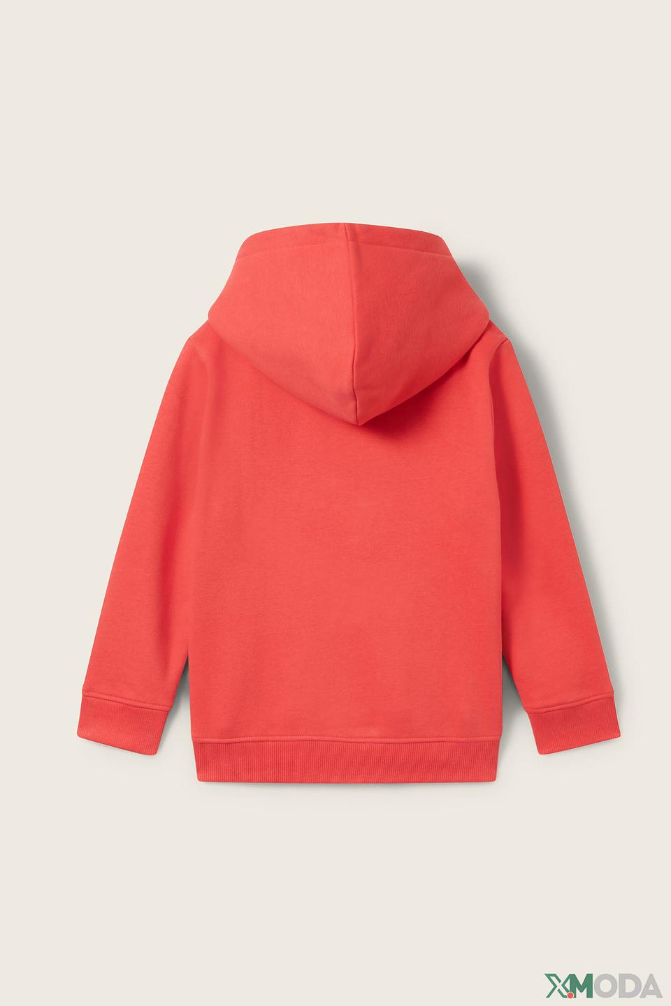 Свитшот Tom Tailor с аппликацией красный