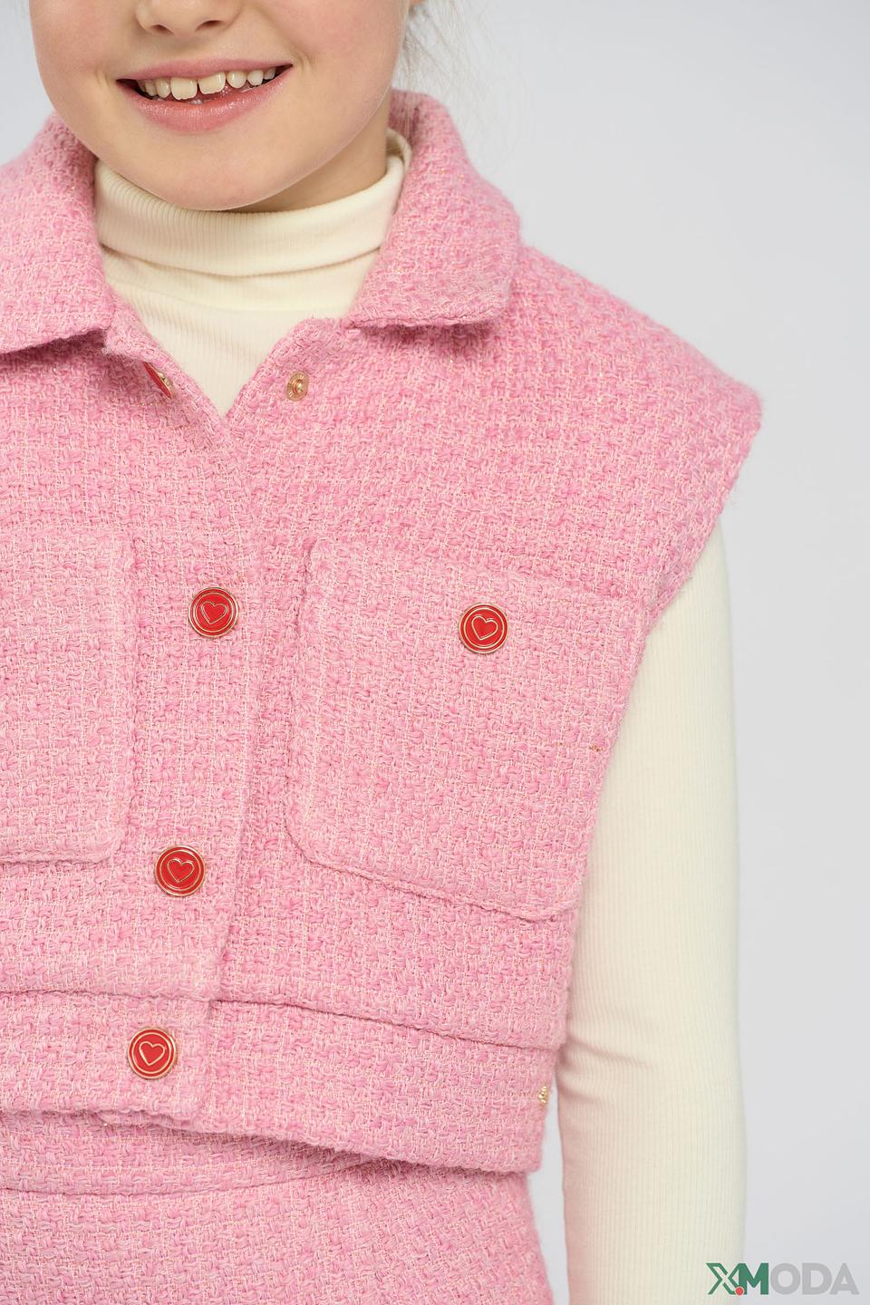 Жилет Choupette дев. розовый