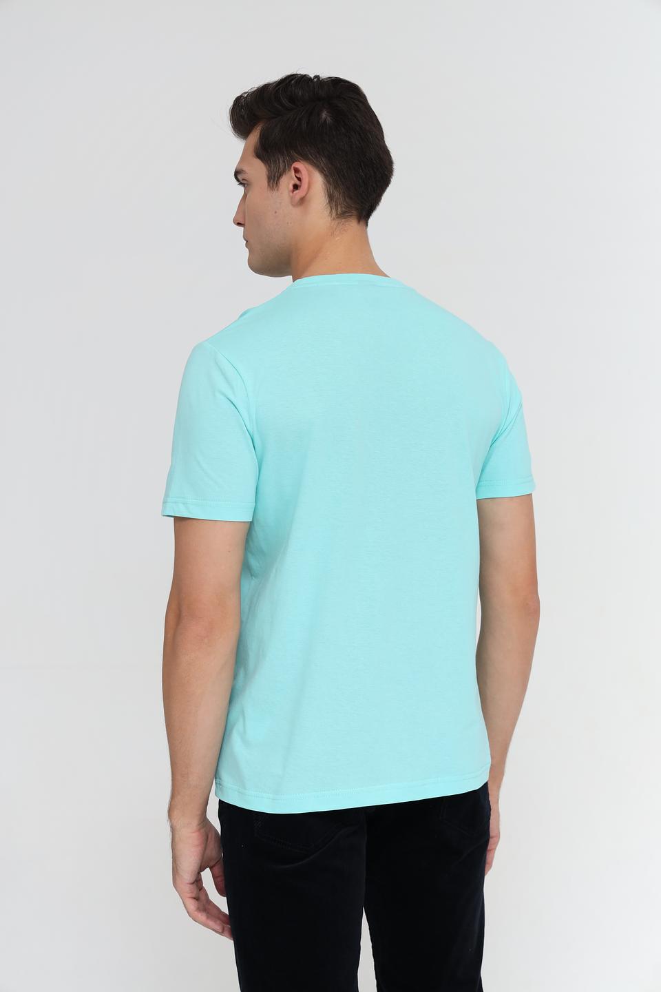 Футболка Lerros Established 79 бирюзовая