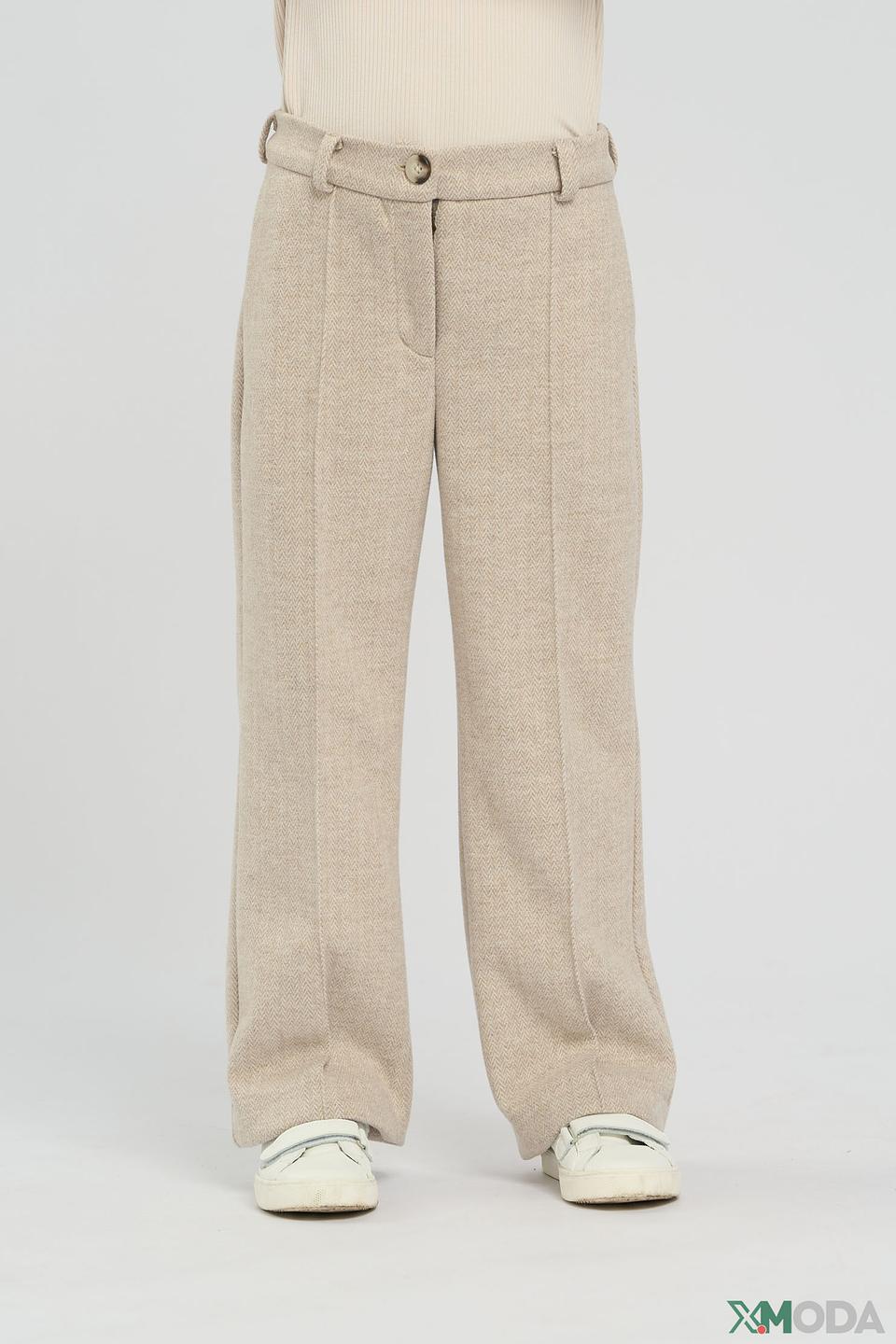 Брюки Choupette в клетку бежевые