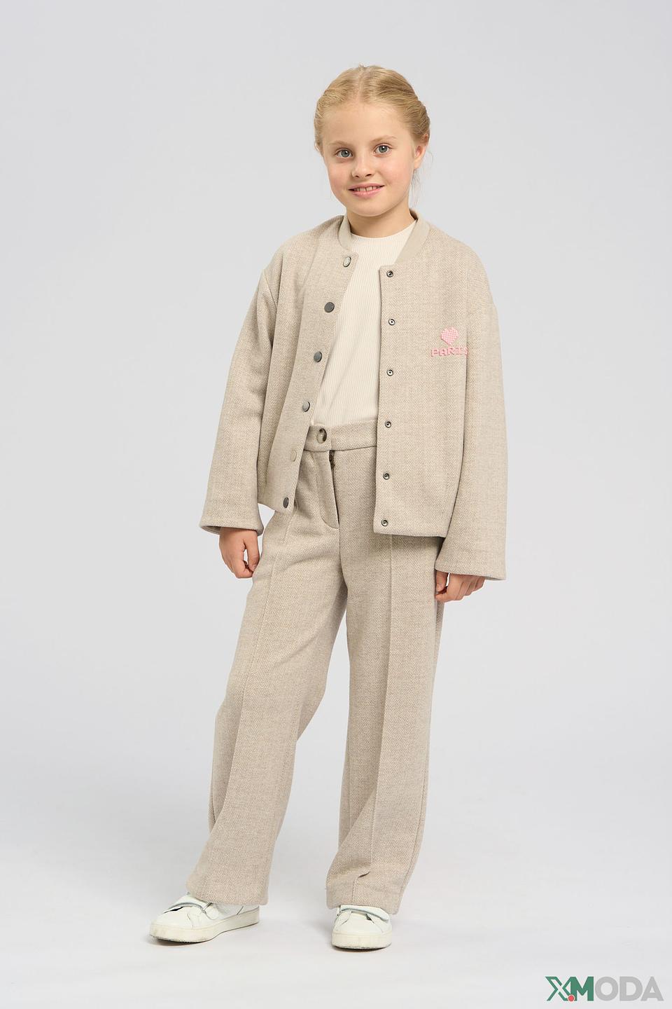 Брюки Choupette в клетку бежевые