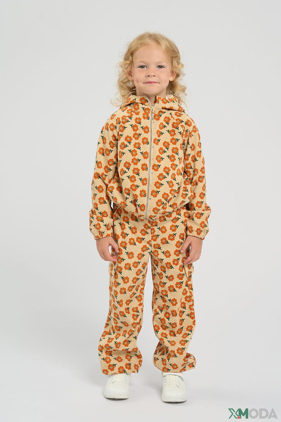Куртка Choupette дев. с цветочным принтом