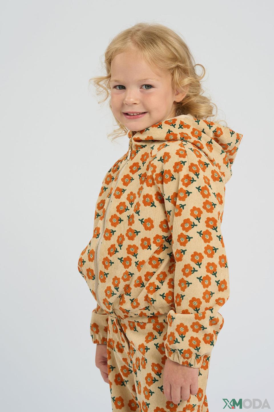 Куртка Choupette дев. с цветочным принтом