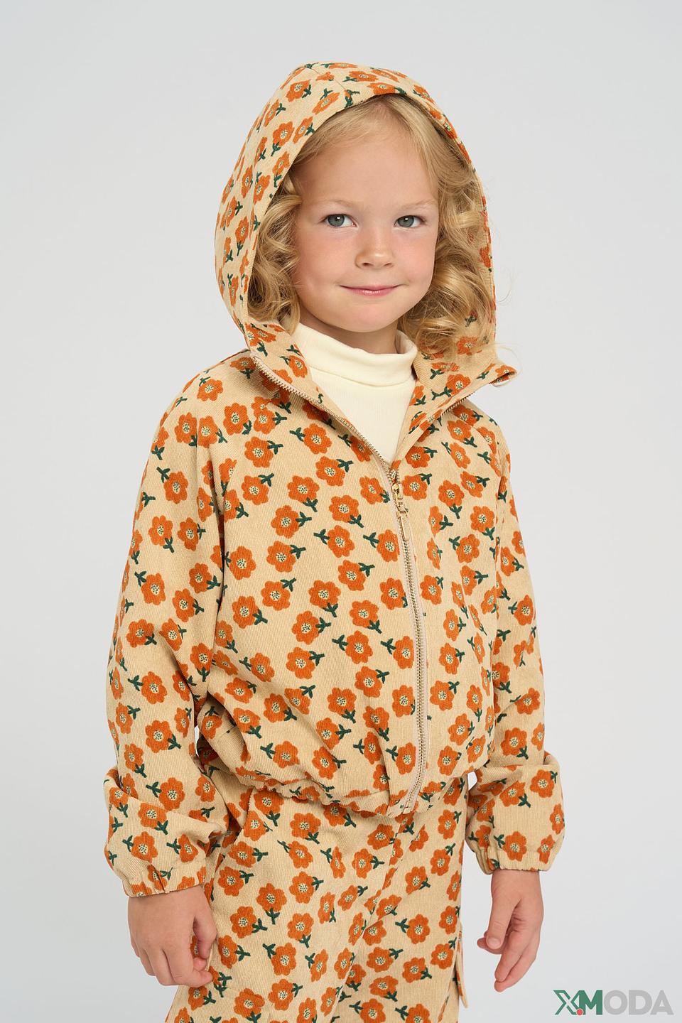 Куртка Choupette дев. с цветочным принтом