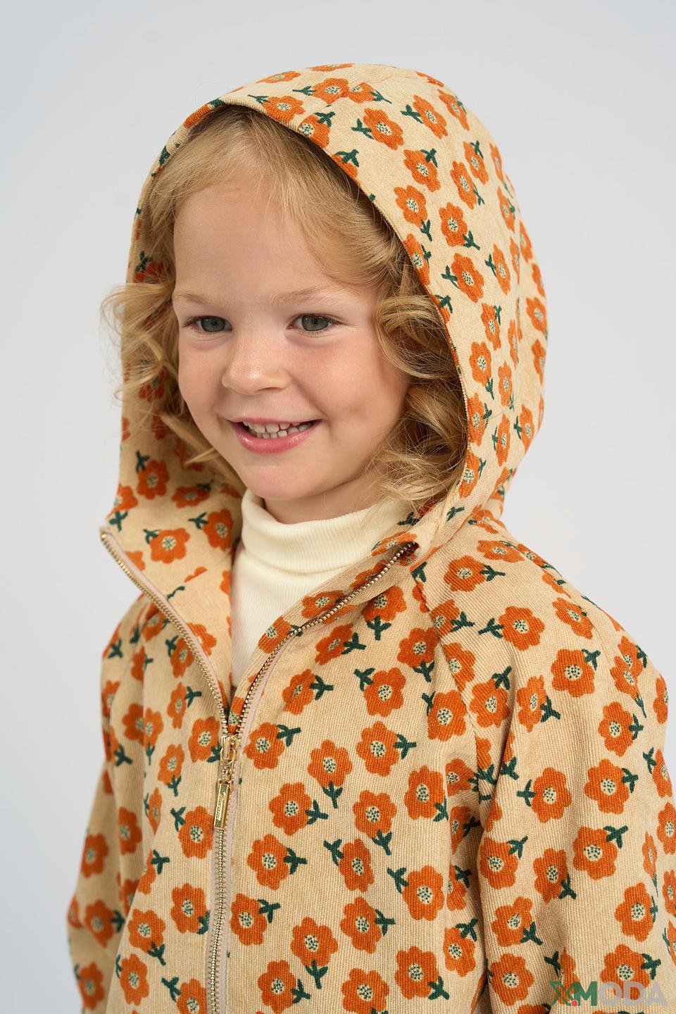 Куртка Choupette дев. с цветочным принтом