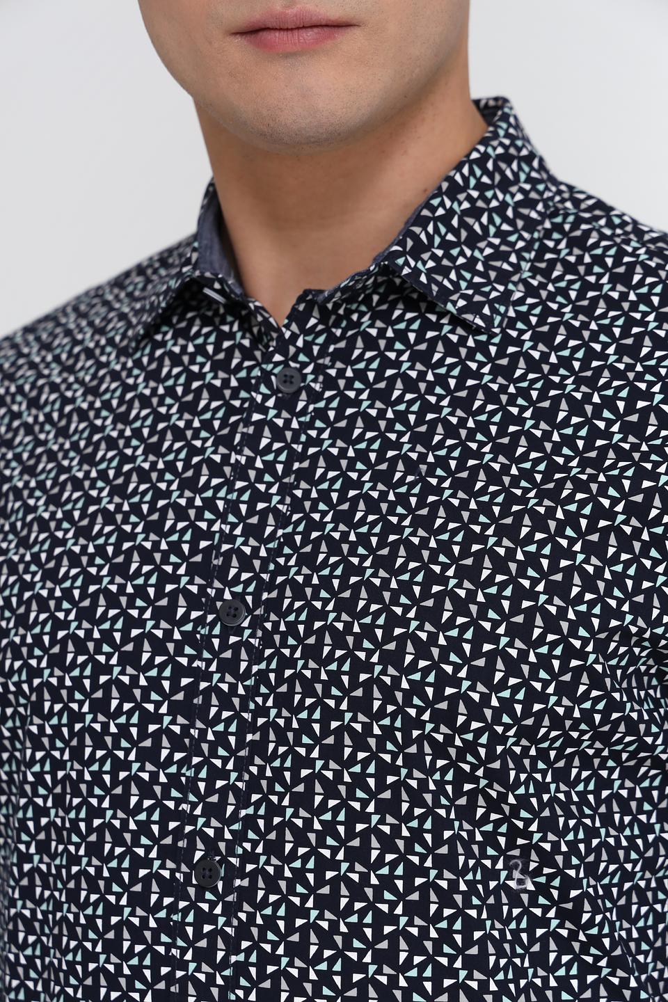 Рубашка дл Tom Tailor в мелкий принт