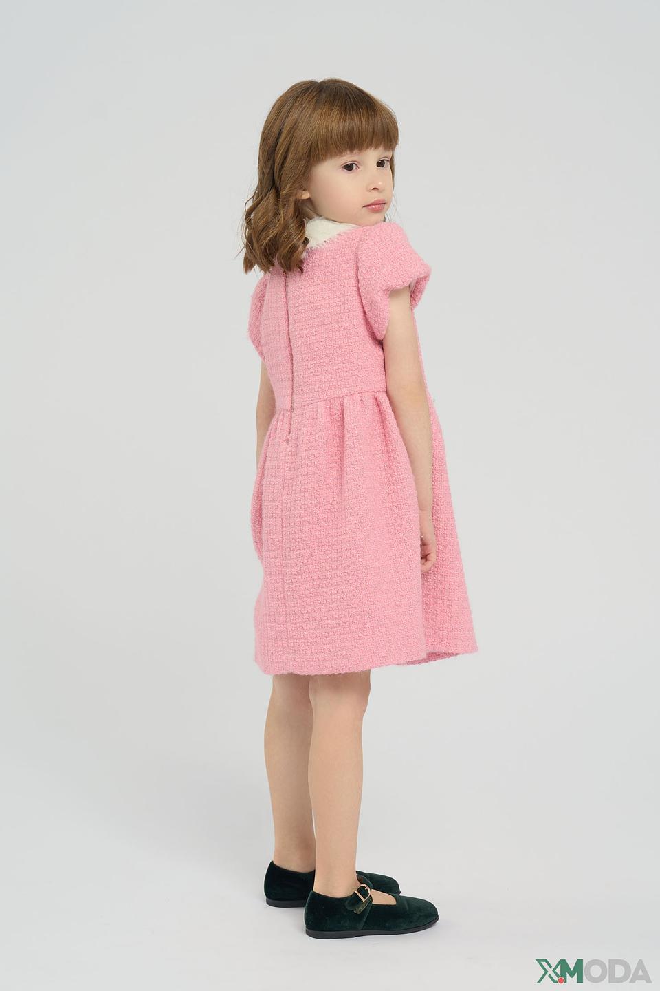 Платье Choupette дев. с лошадкой розовое