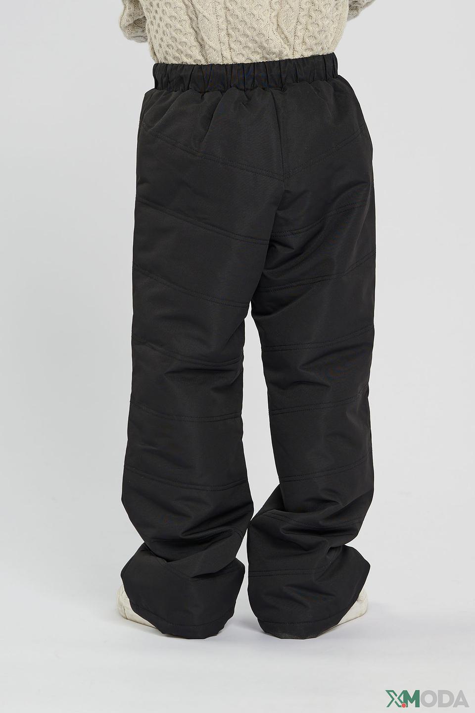 Брюки Choupette стеганые чёрные