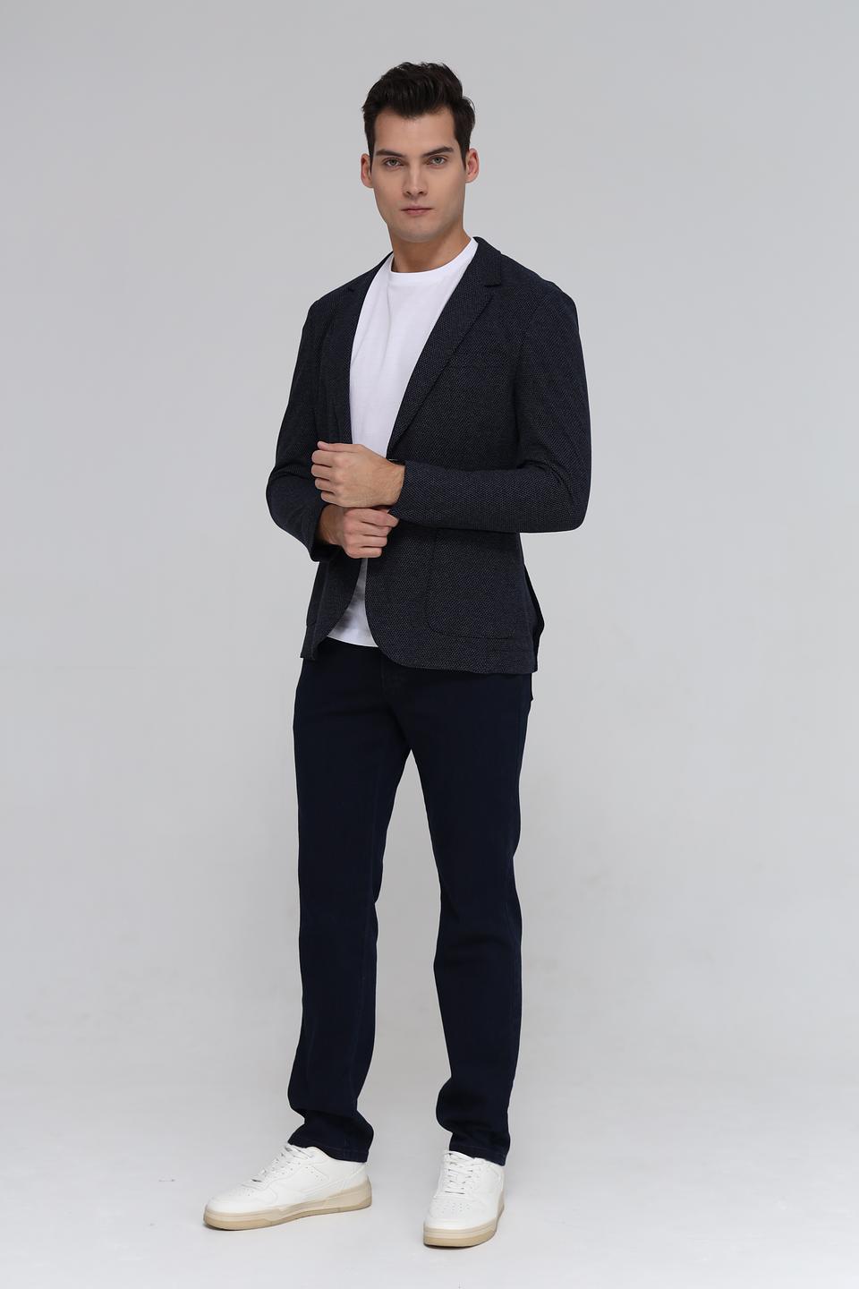 Пиджак Calamar мужской в мелкий принт