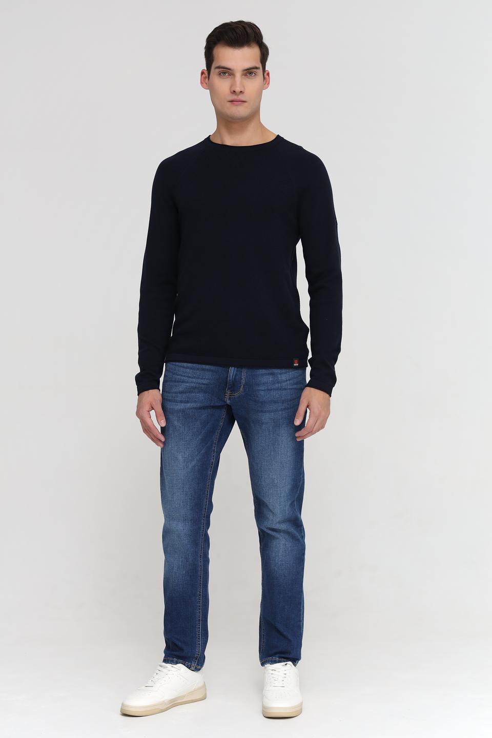 Джемпер Time Zone мужской тёмно-синий