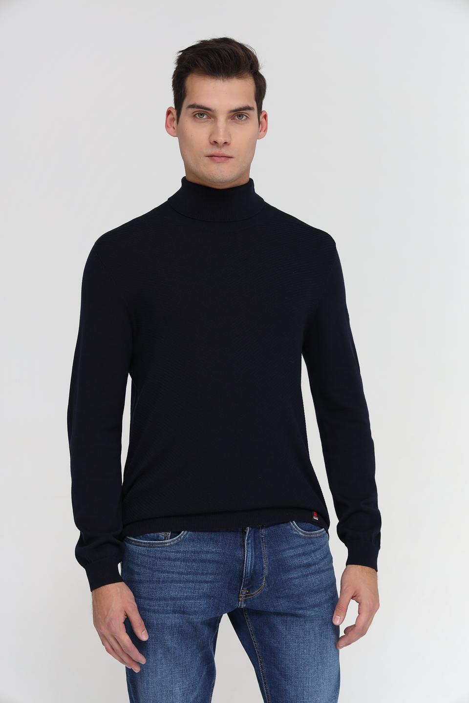 Водолазка Time Zone мужская тёмно-синяя