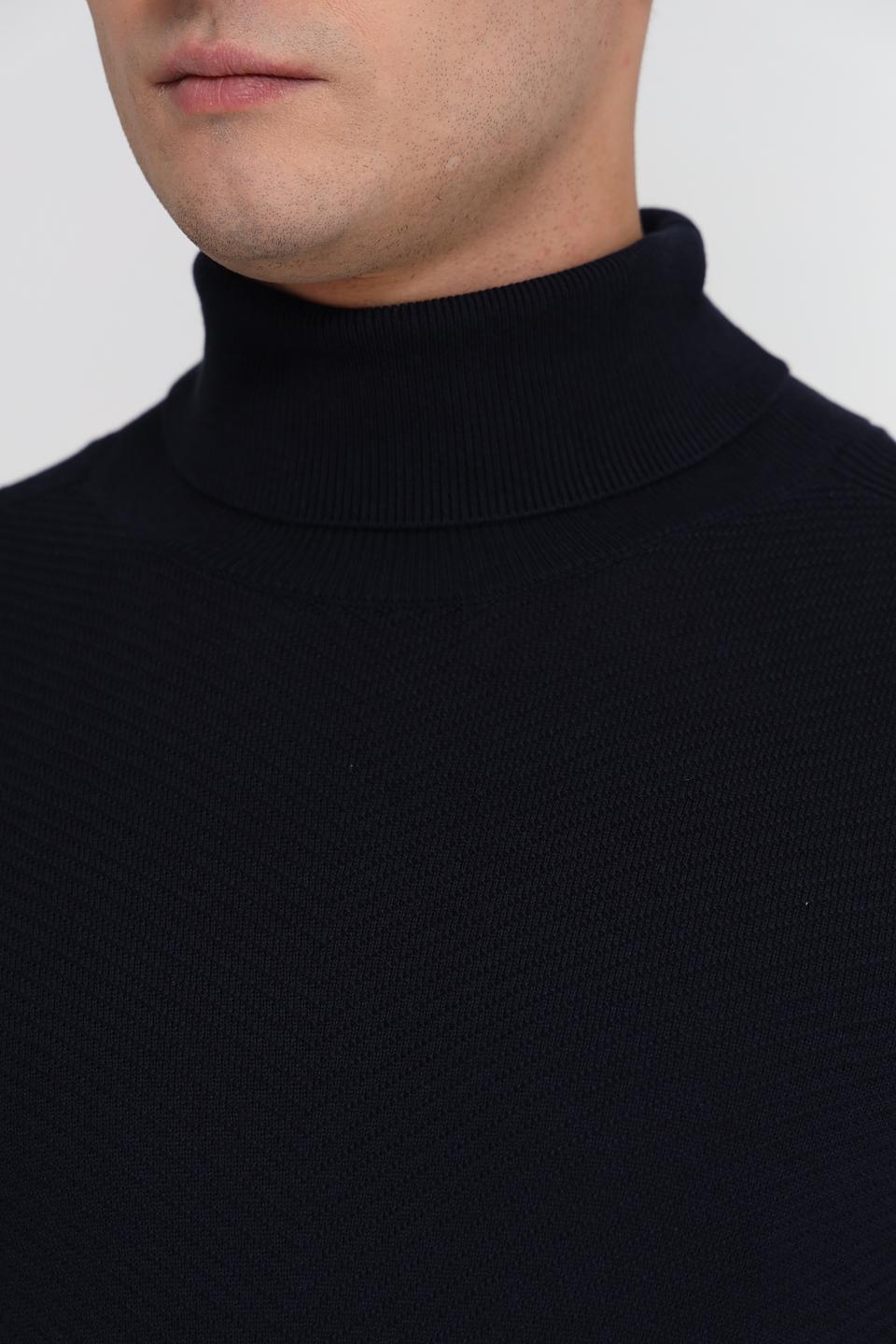 Водолазка Time Zone мужская тёмно-синяя