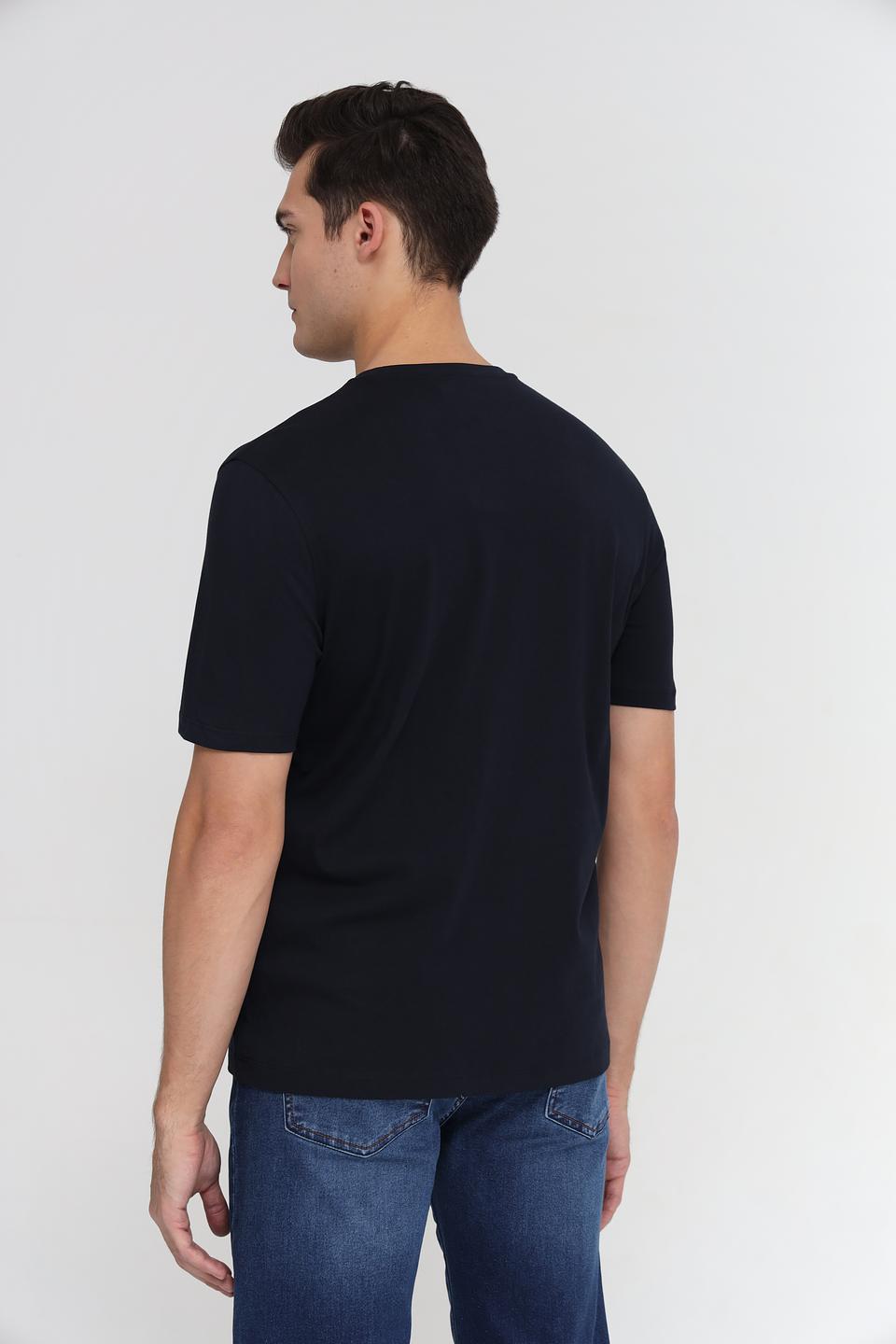 Футболка Bugatti с логотипом чёрная