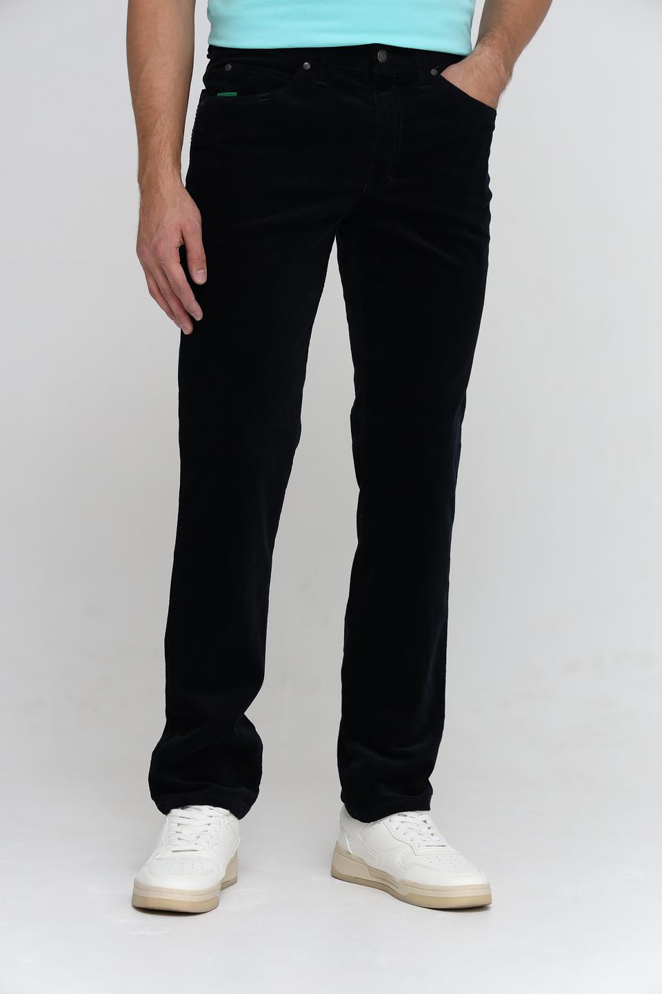 Брюки вельветовые Club of comfort чёрные