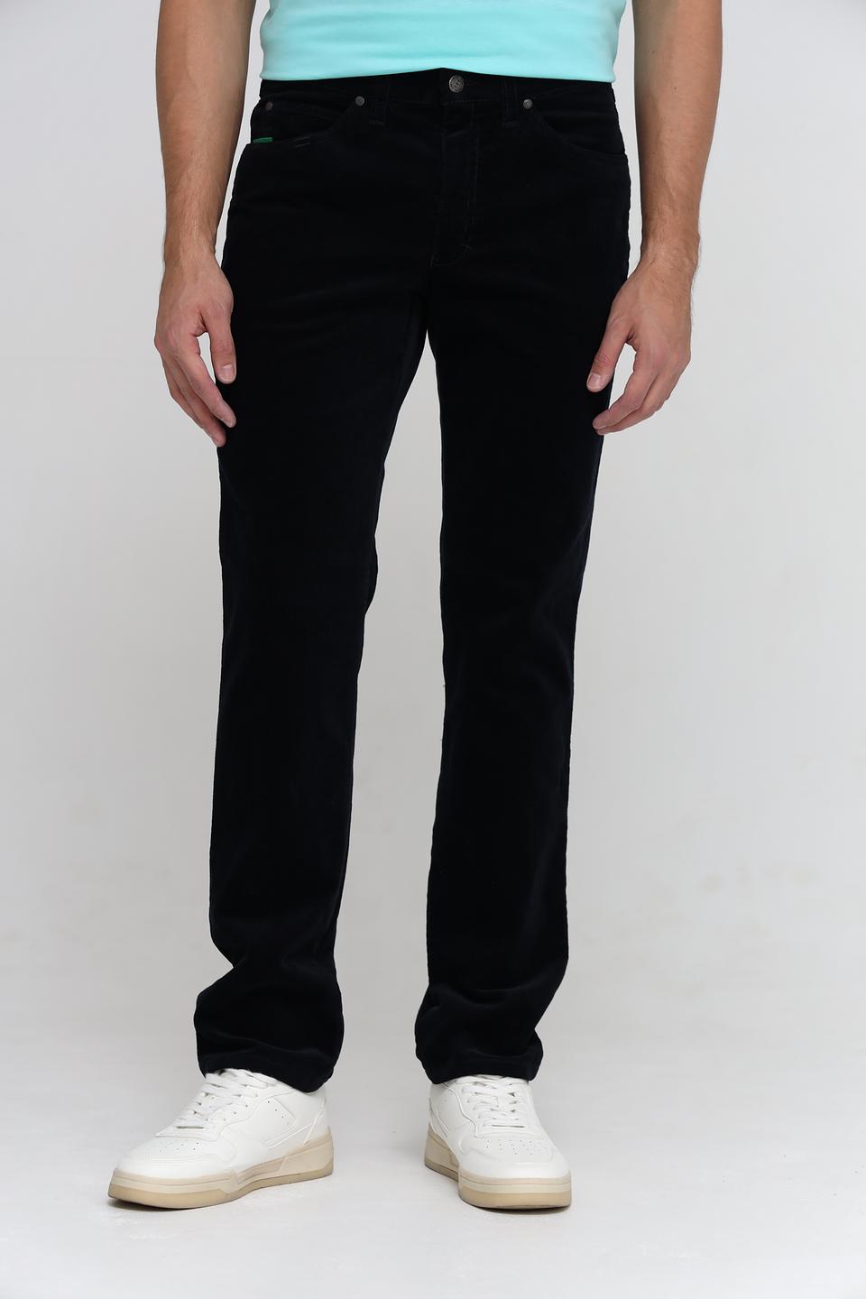 Брюки вельветовые Club of comfort чёрные