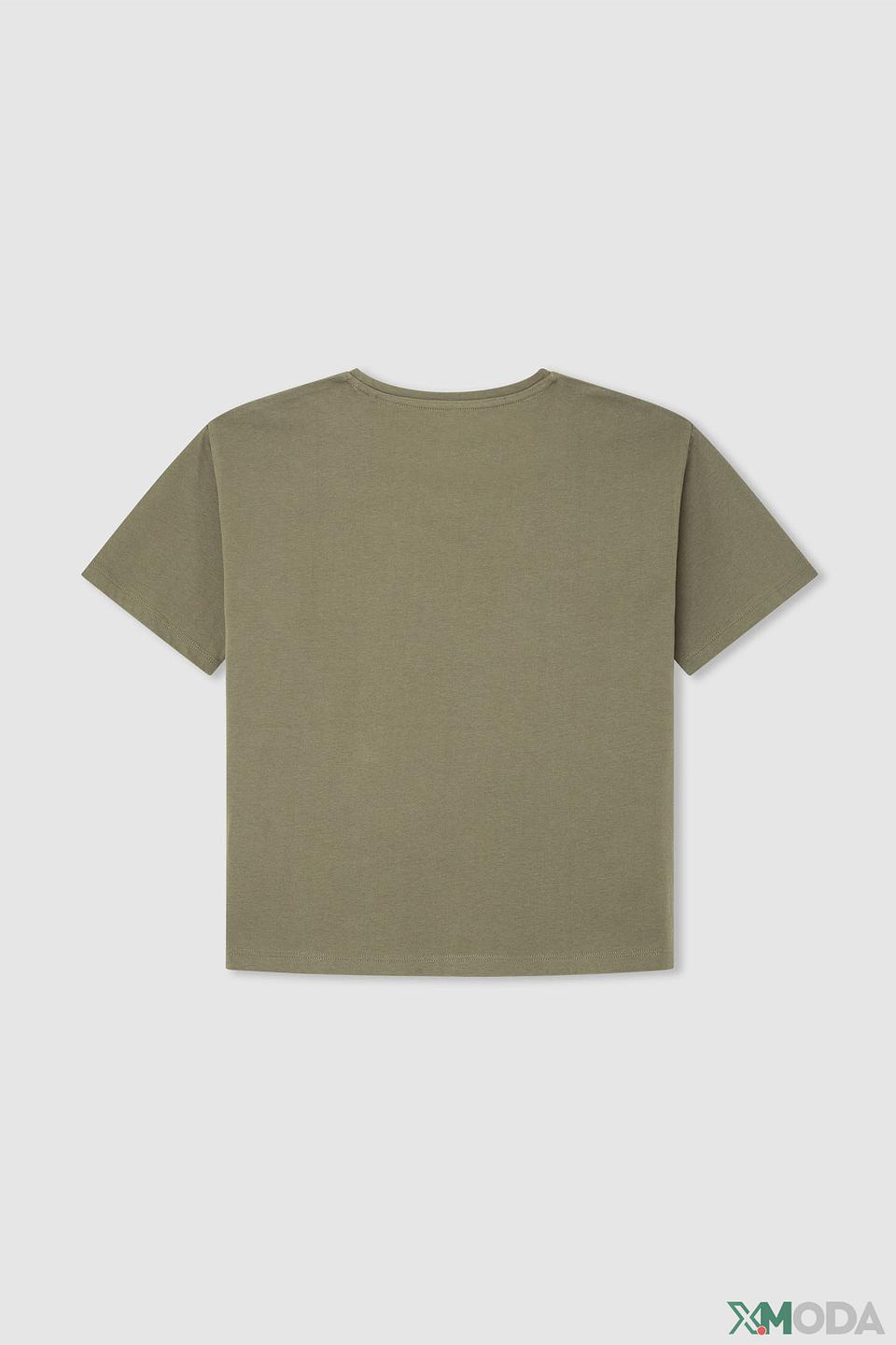 Футболка Pepe Jeans London хаки