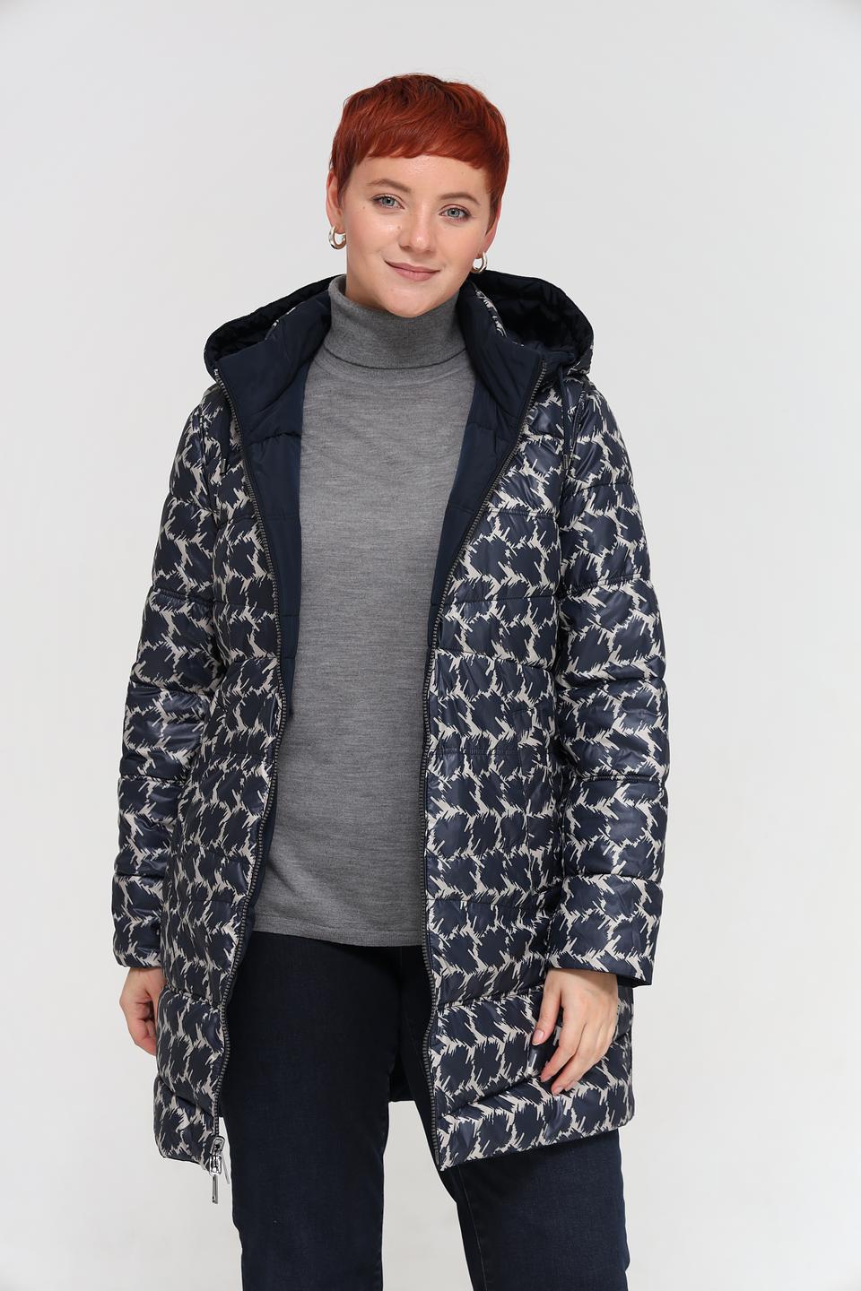 Куртка Lebek стеганая синяя